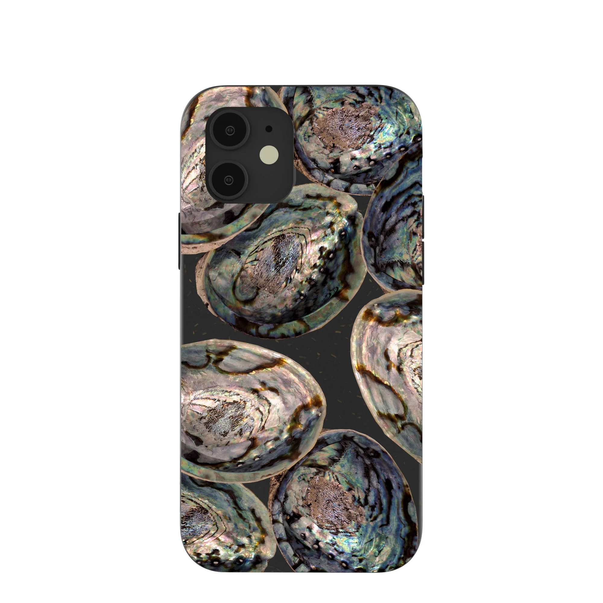 Black Abalone Shells iPhone 12/ iPhone 12 Pro Case