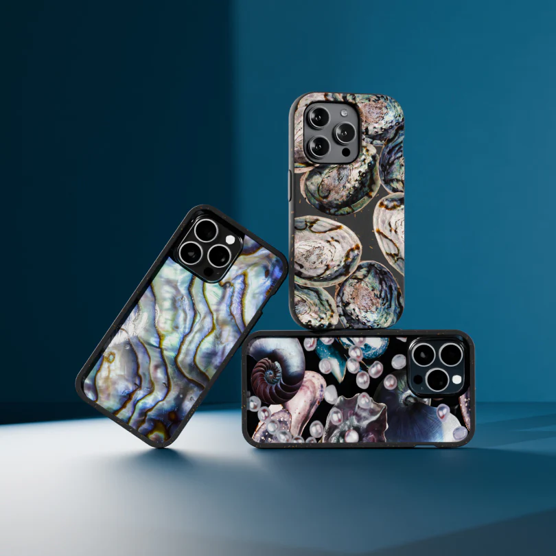 Black Abalone Shells iPhone 17 Pro Max Case - Image 2