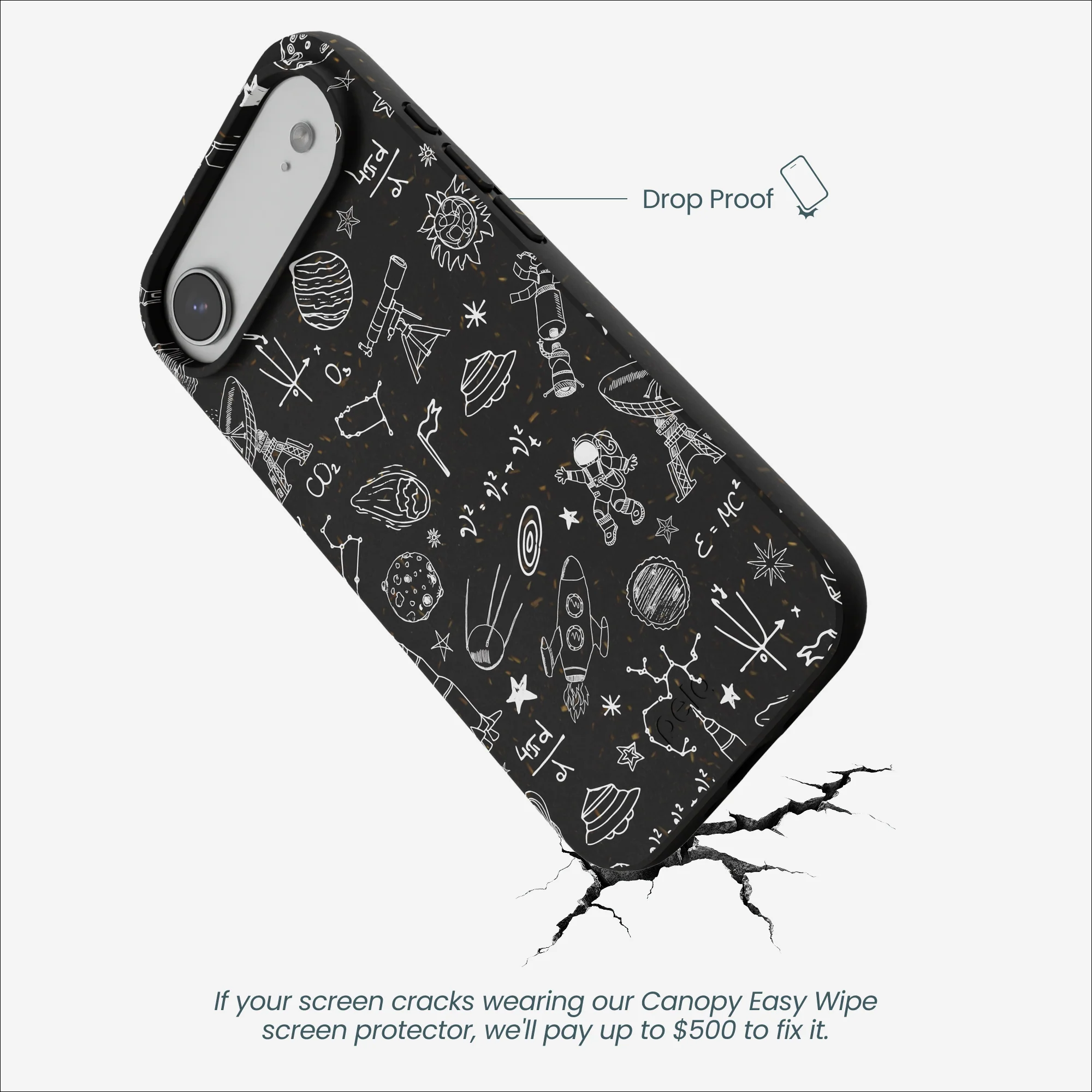 Black Astronomy iPhone Air Case - Image 4