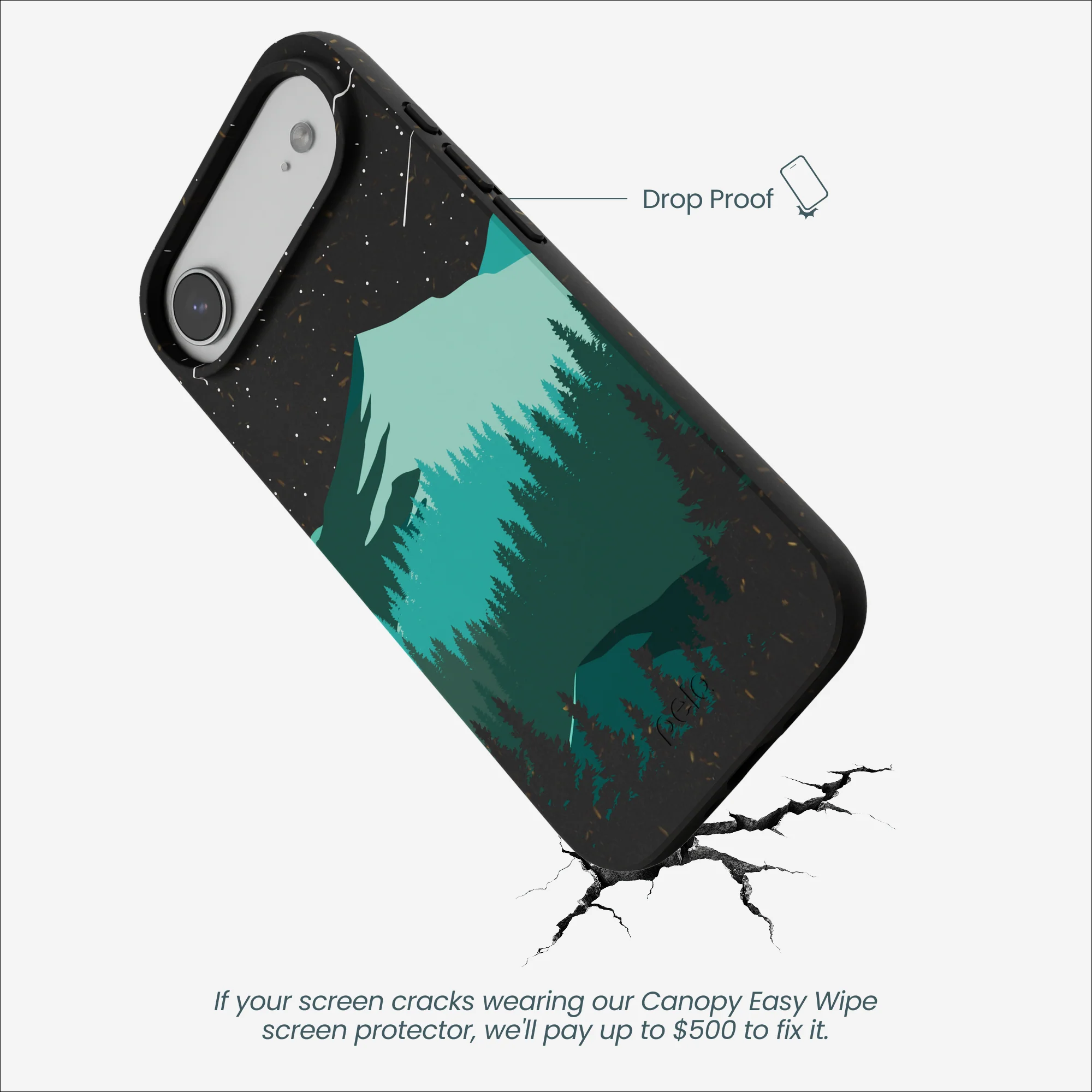 Black Boreal iPhone Air Case - Image 5