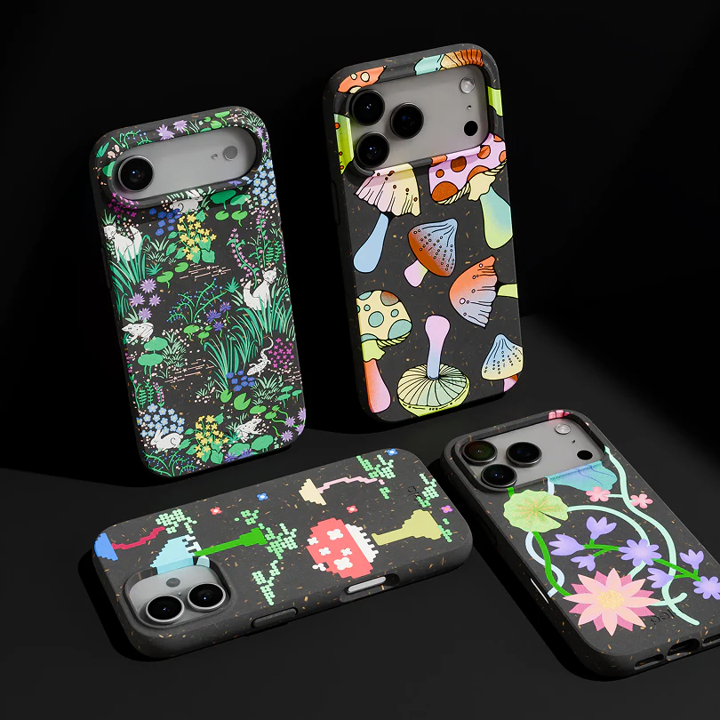 Black Byte Bloom iPhone 11 Case - Image 6