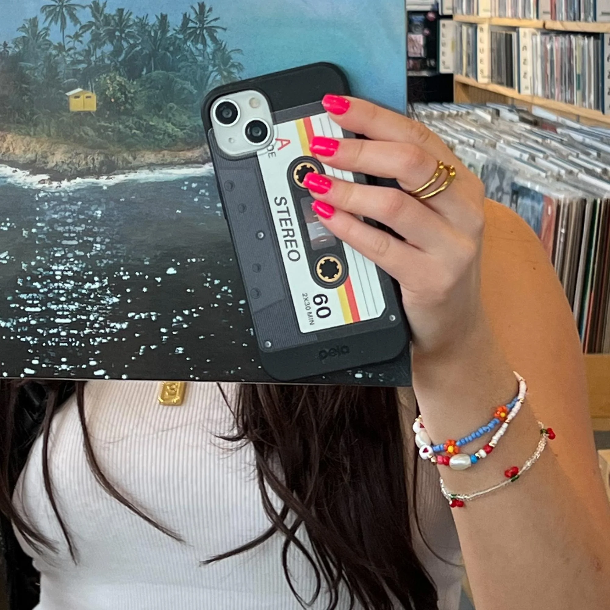 Black Cassette iPhone Air Case - Image 6