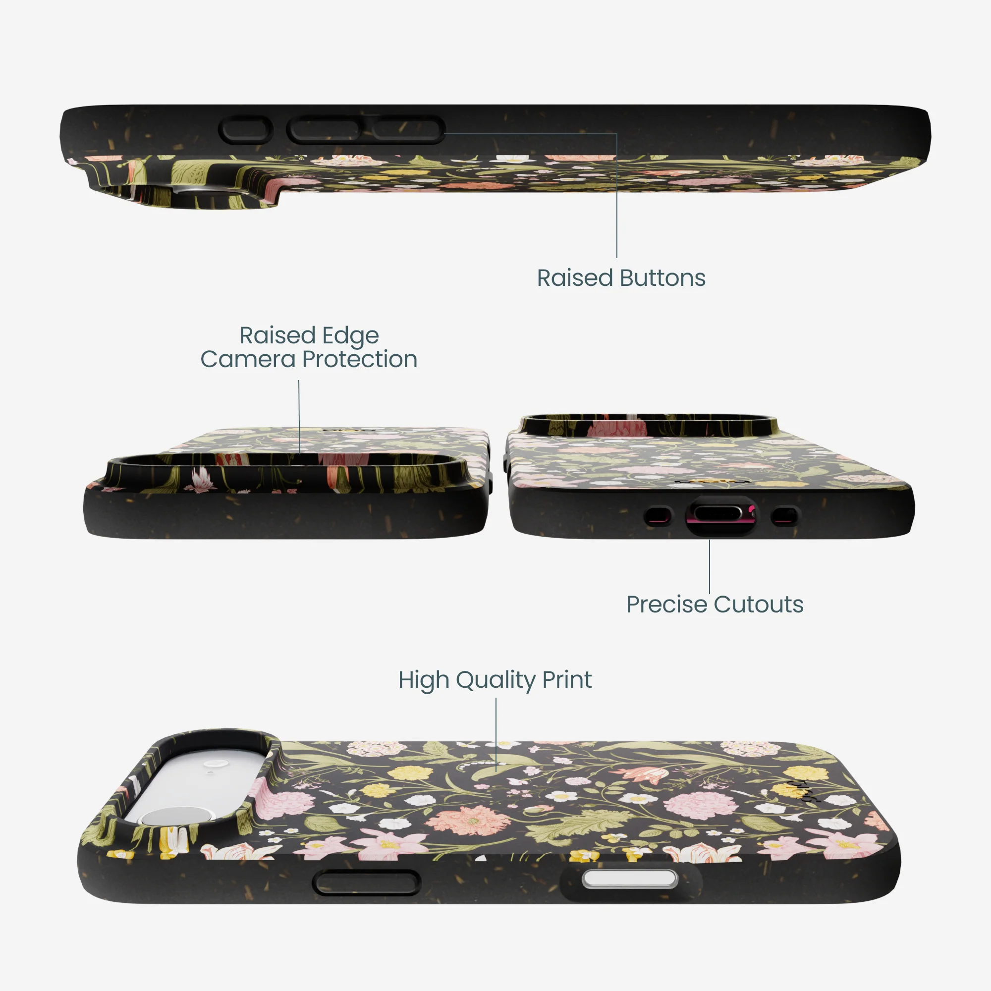 Black Fairy Forest iPhone Air Case - Image 3