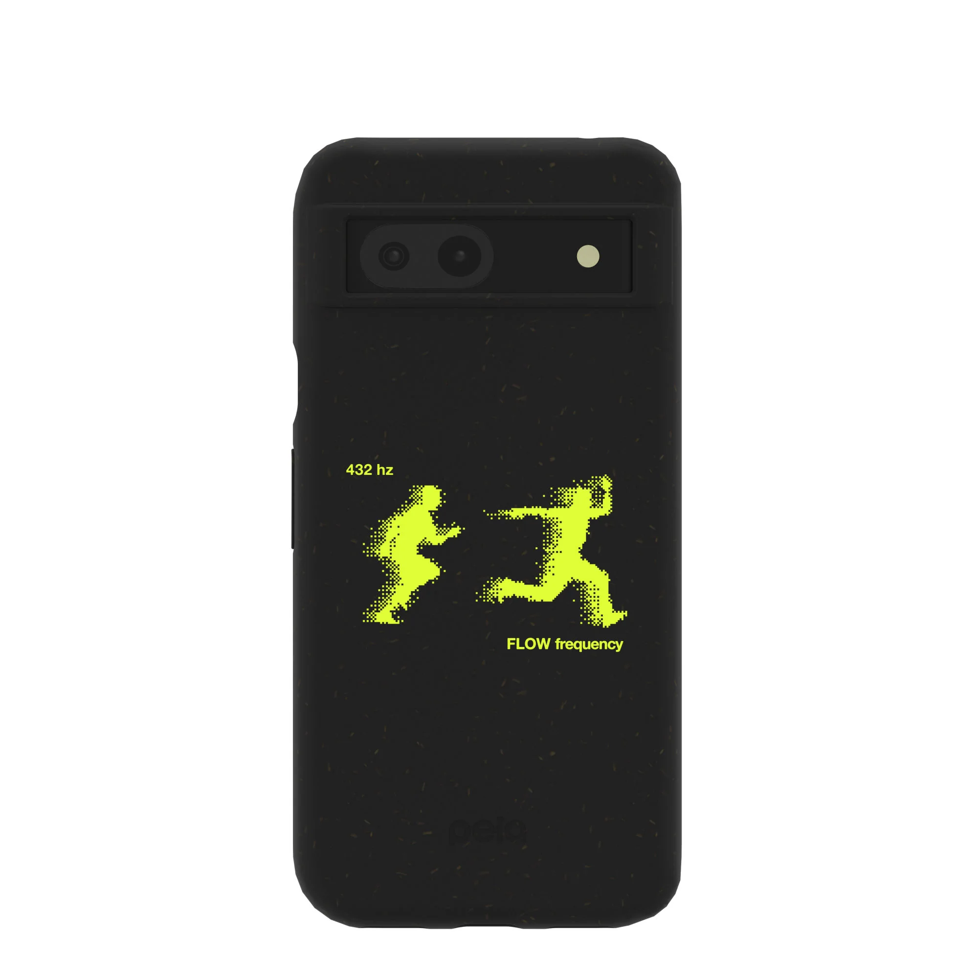 Black Flow Frequency Google Pixel 8a Case