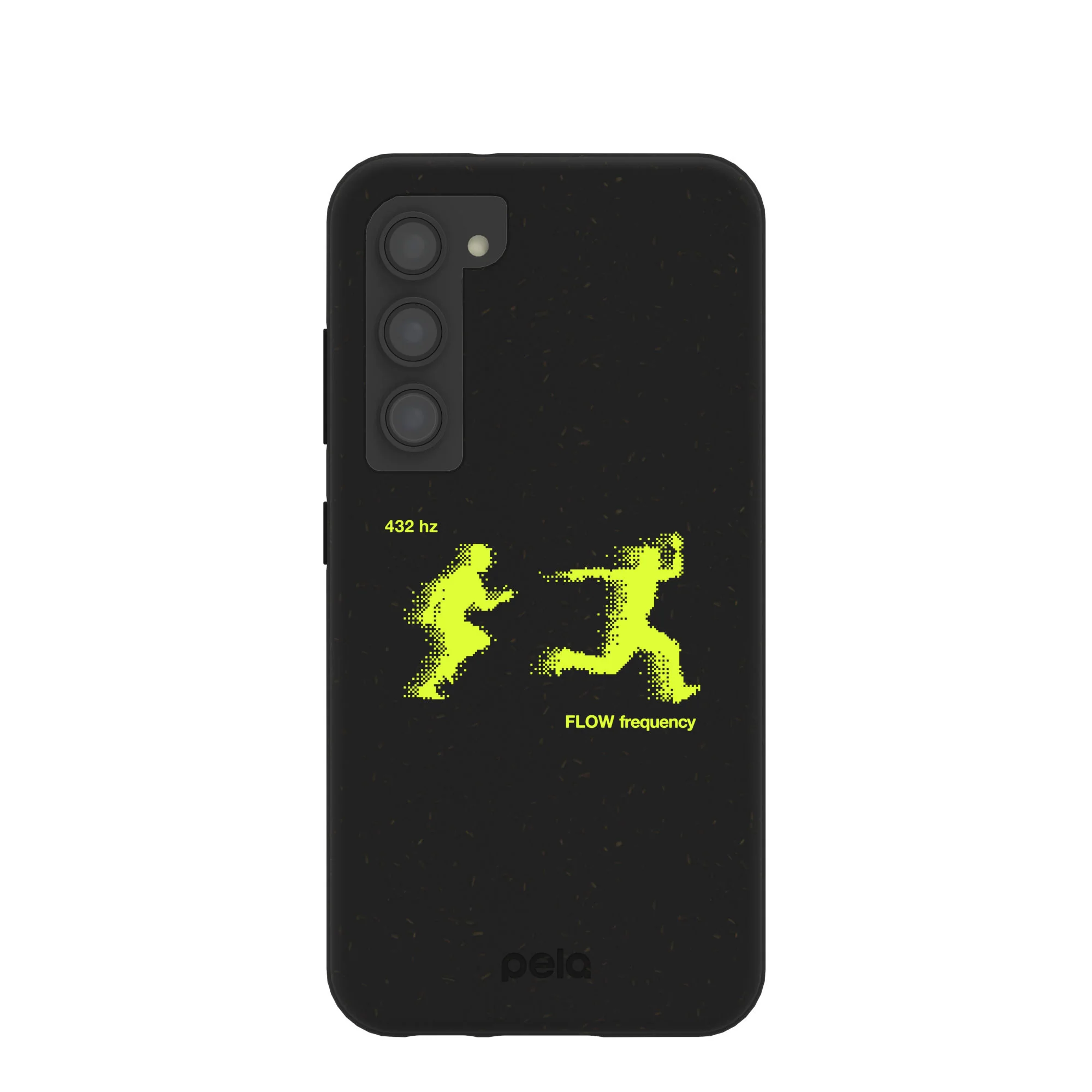 Black Flow Frequency Samsung Galaxy S23 Case