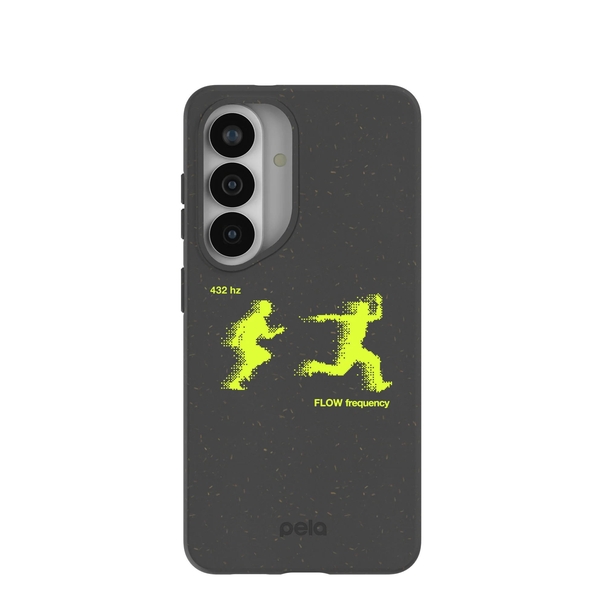 Black Flow Frequency Samsung Galaxy S26 Case