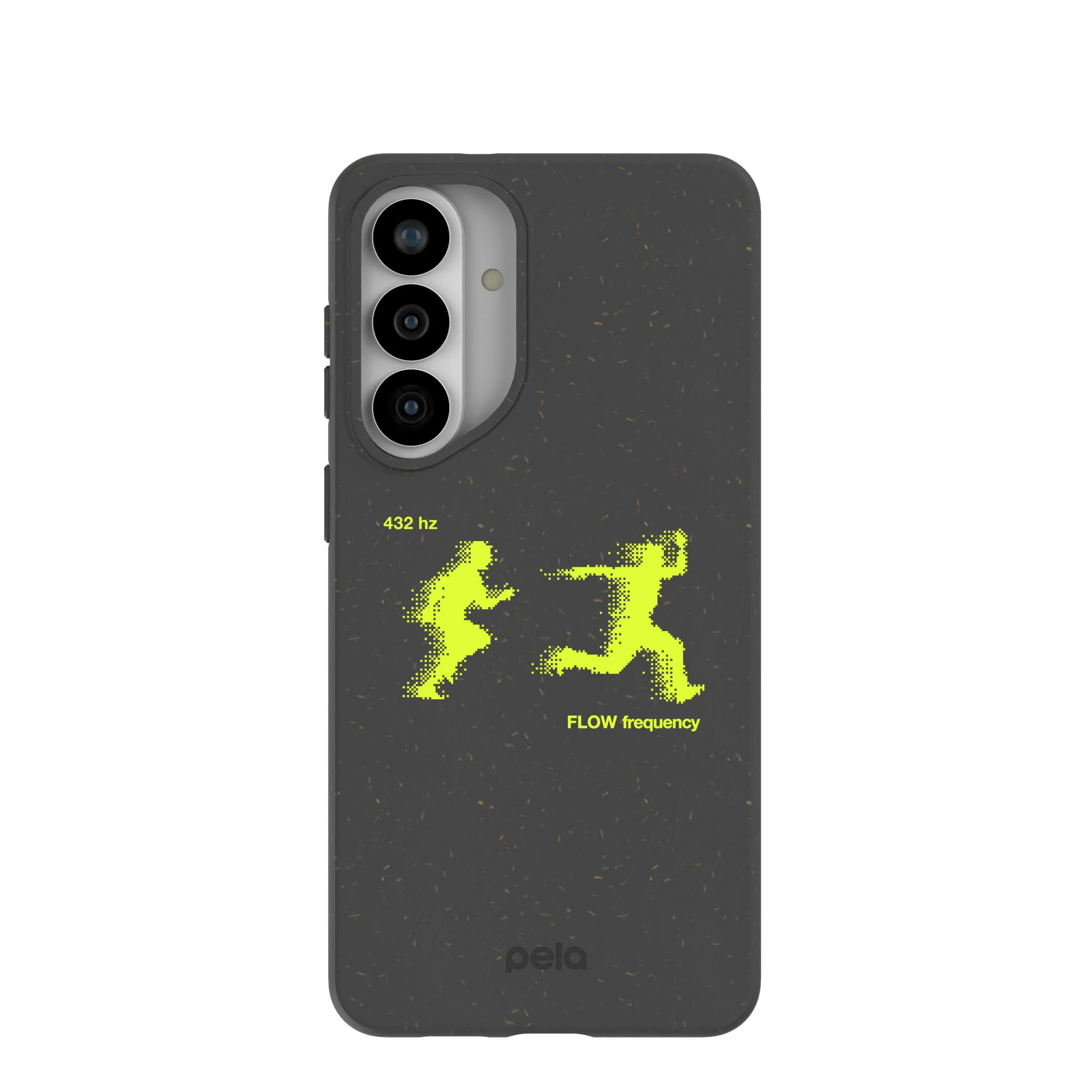 Black Flow Frequency Samsung Galaxy S26+(Plus) Case