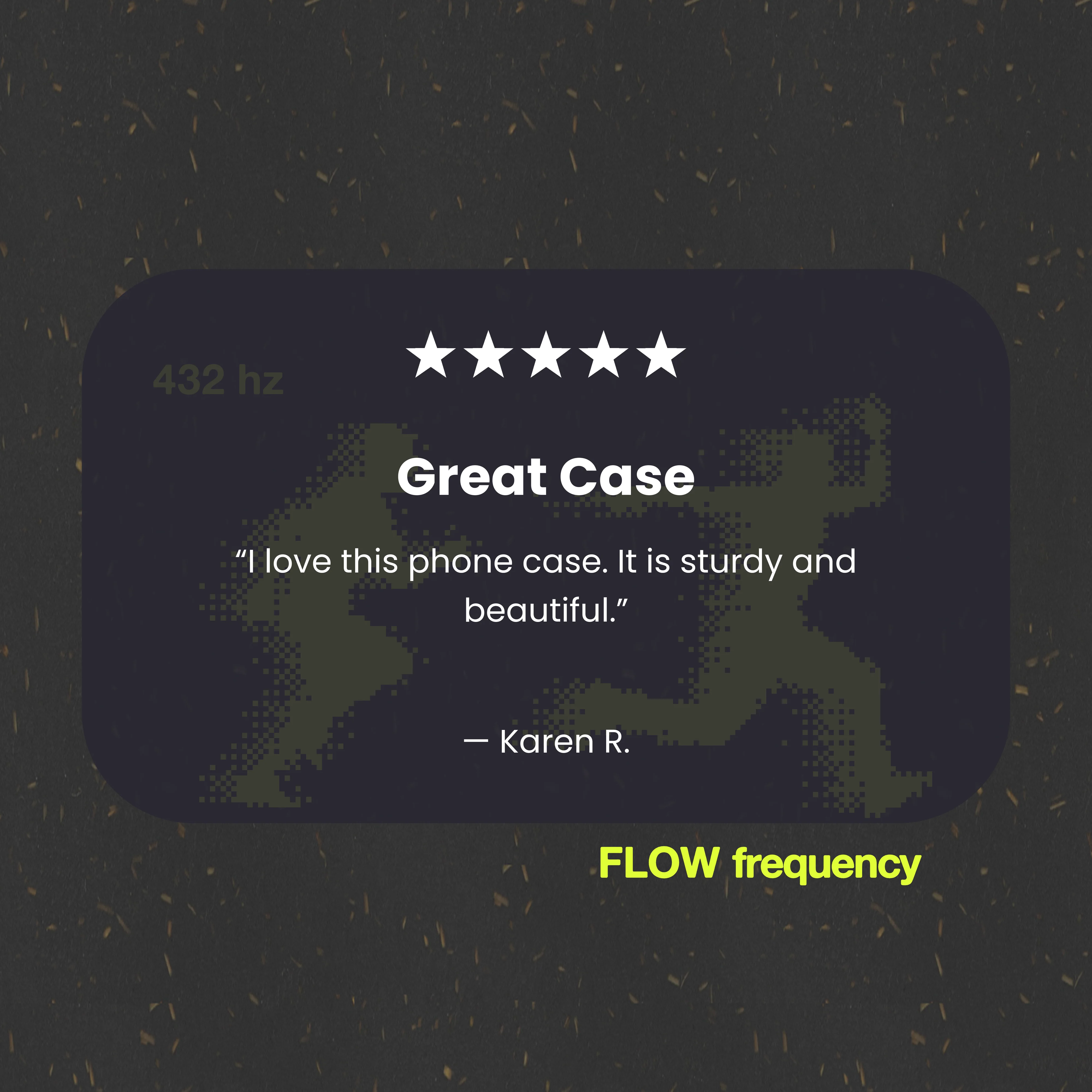Black Flow Frequency Google Pixel 9a Case - Image 4