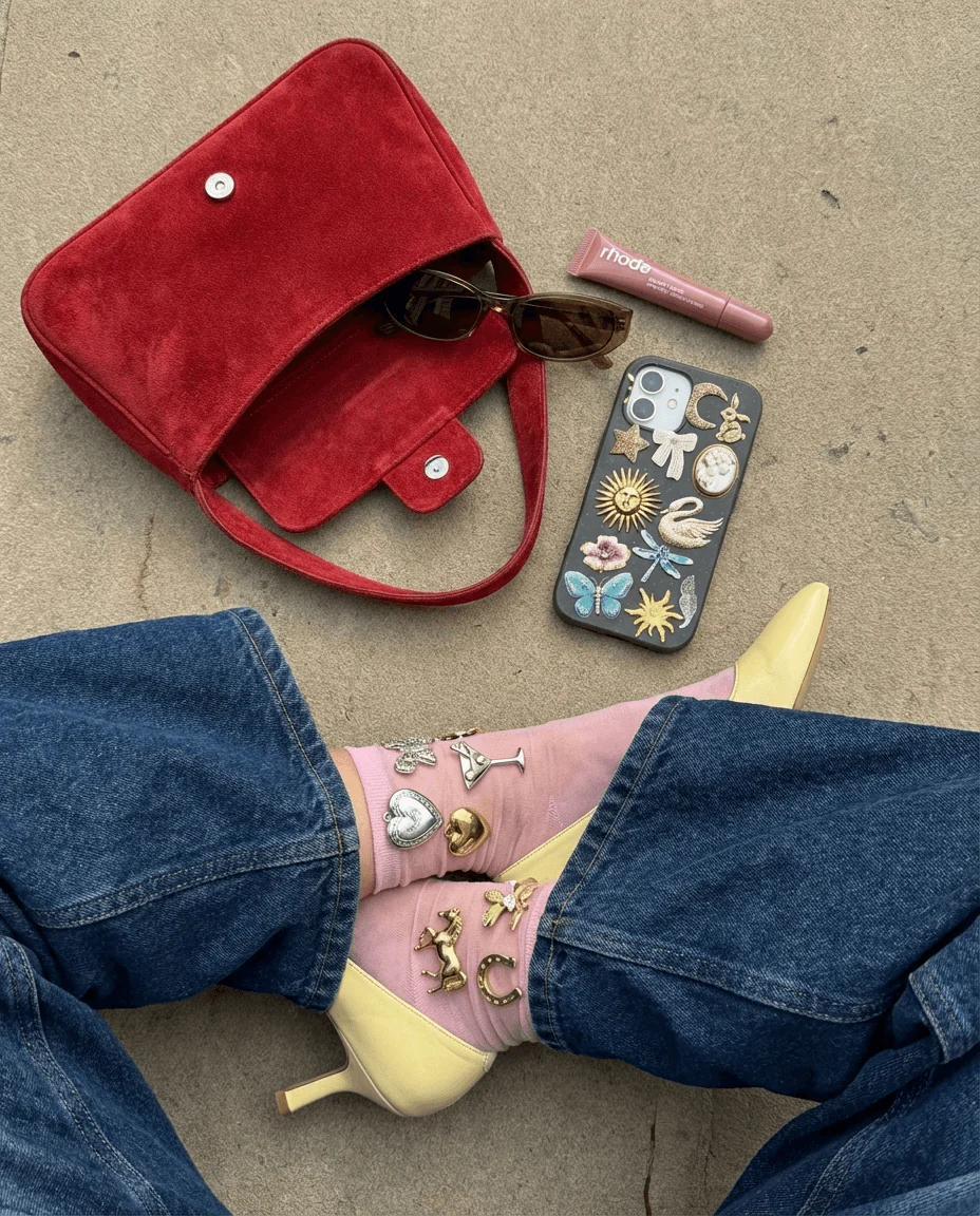 Black Heirloom Collage iPhone 17 Case - Image 2