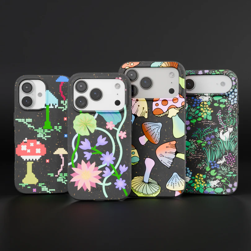 Black Midnight Pond iPhone 12 Mini Case - Image 5
