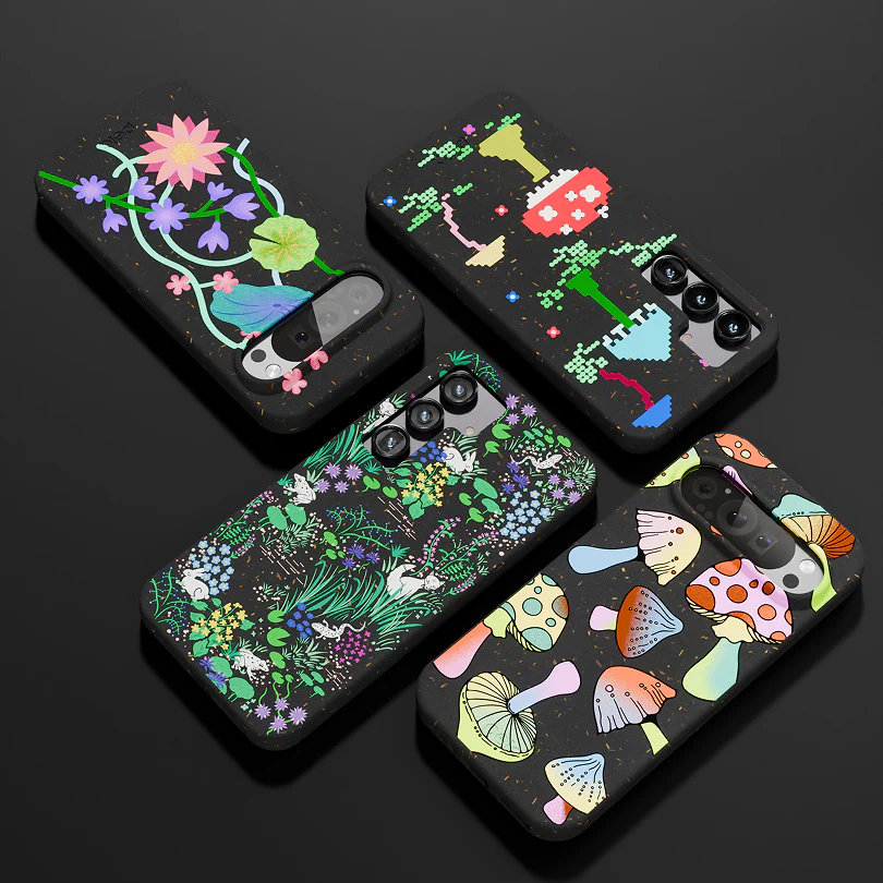 Black Midnight Pond iPhone 12 Mini Case - Image 7