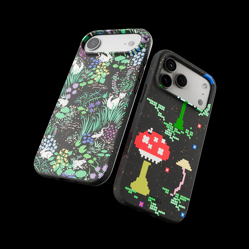 Black Midnight Pond iPhone 14 Pro Case - Image 9