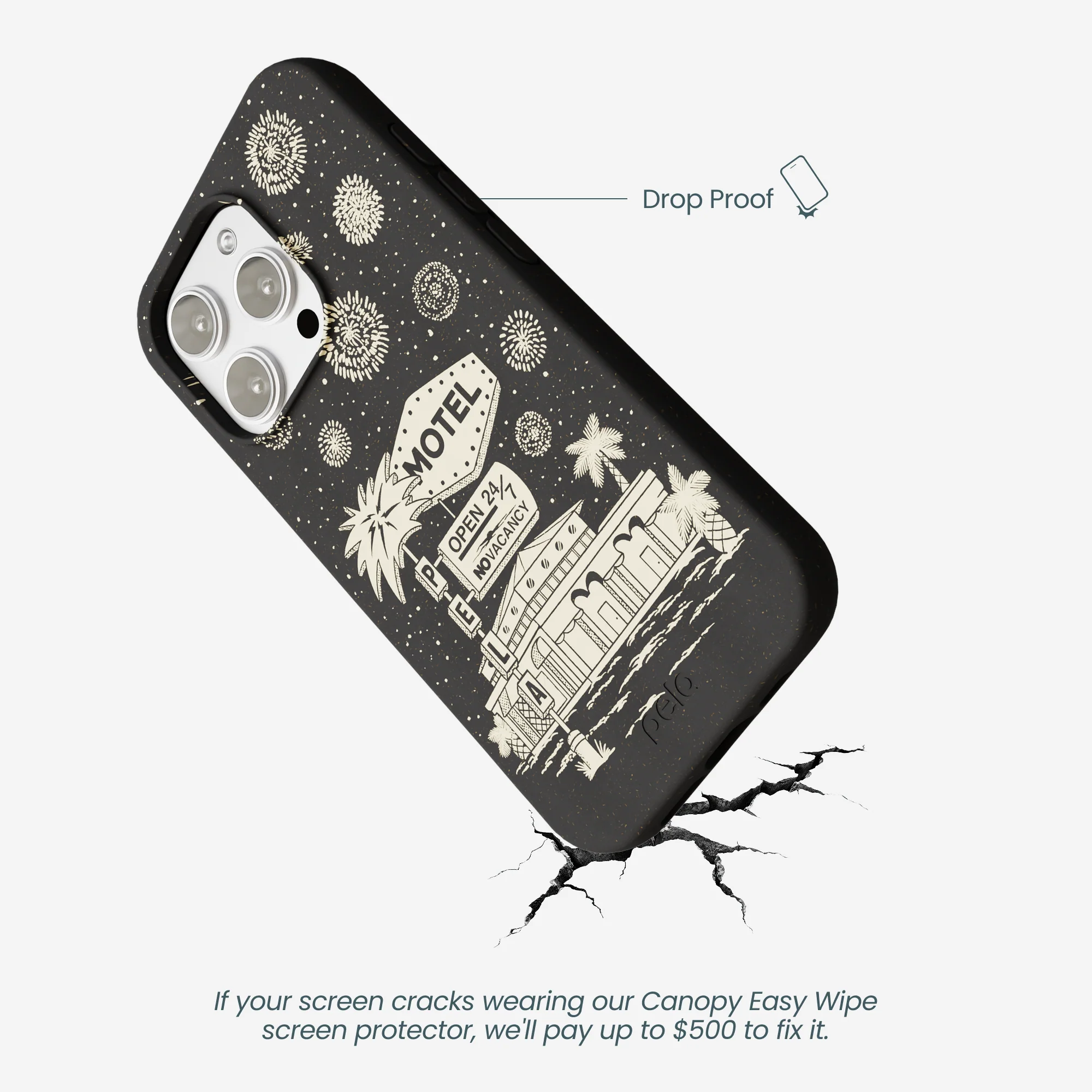 Black Motel Pela iPhone 16 Pro Max Case - Image 5