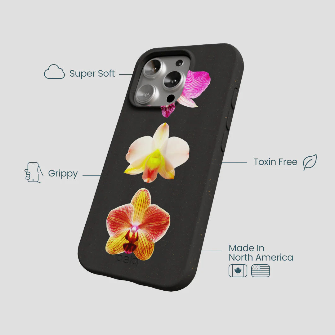 Black Orchids iPhone 16 Pro Case - Image 4