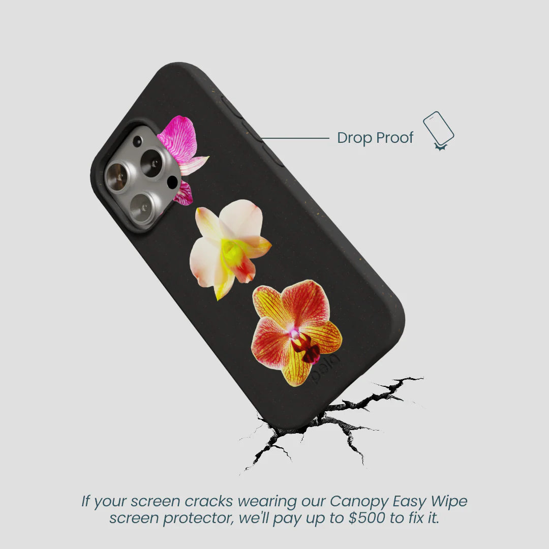 Black Orchids iPhone 16 Pro Case - Image 5