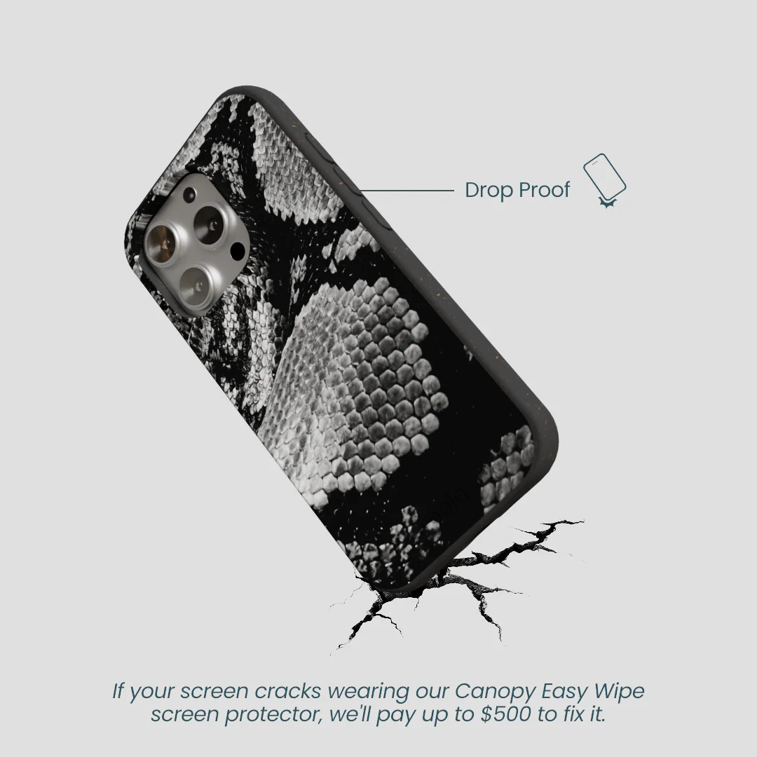 Black Snake Scale iPhone 16 Pro Case - Image 5