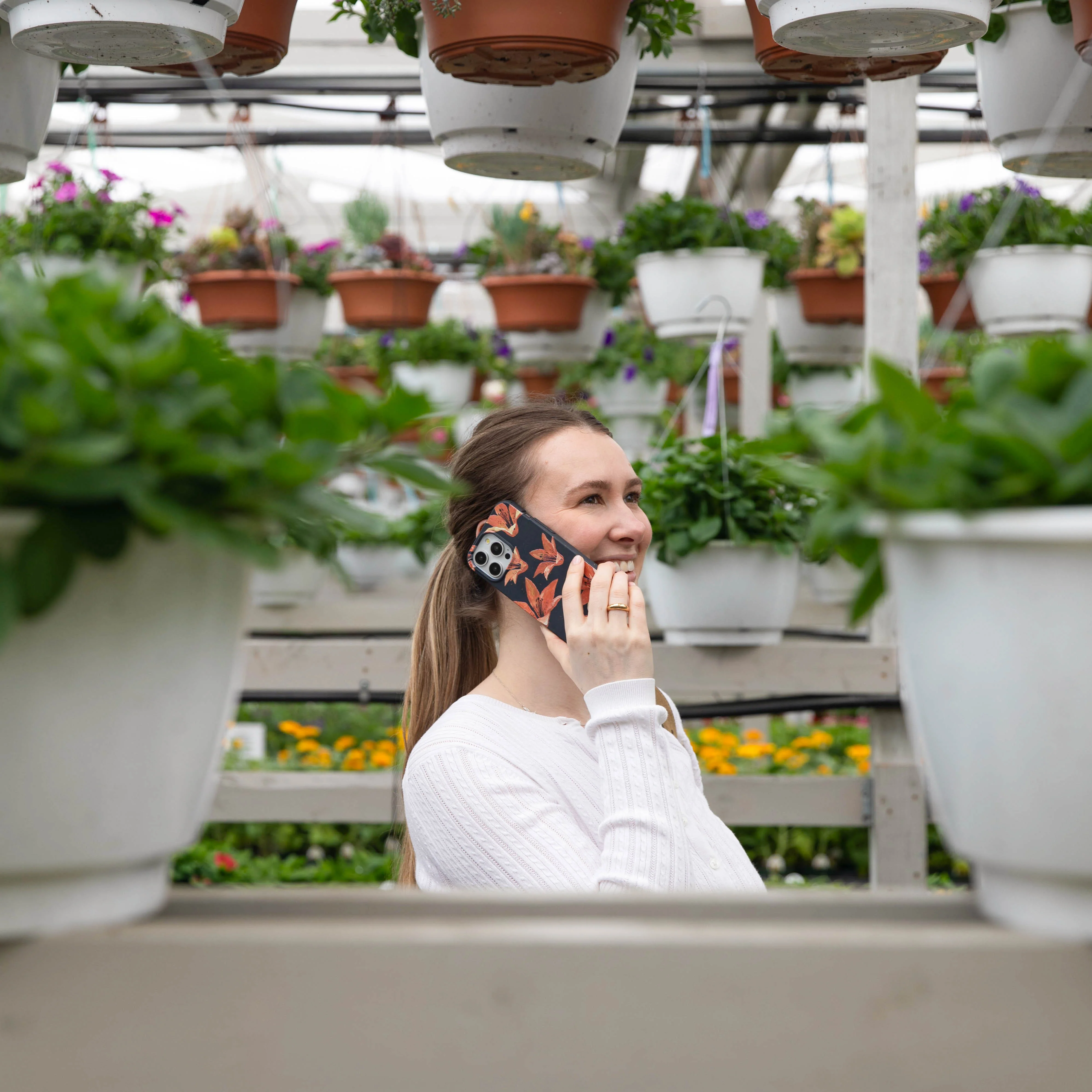 Black Tiger Lily Google Pixel 8 Pro Case - Image 6