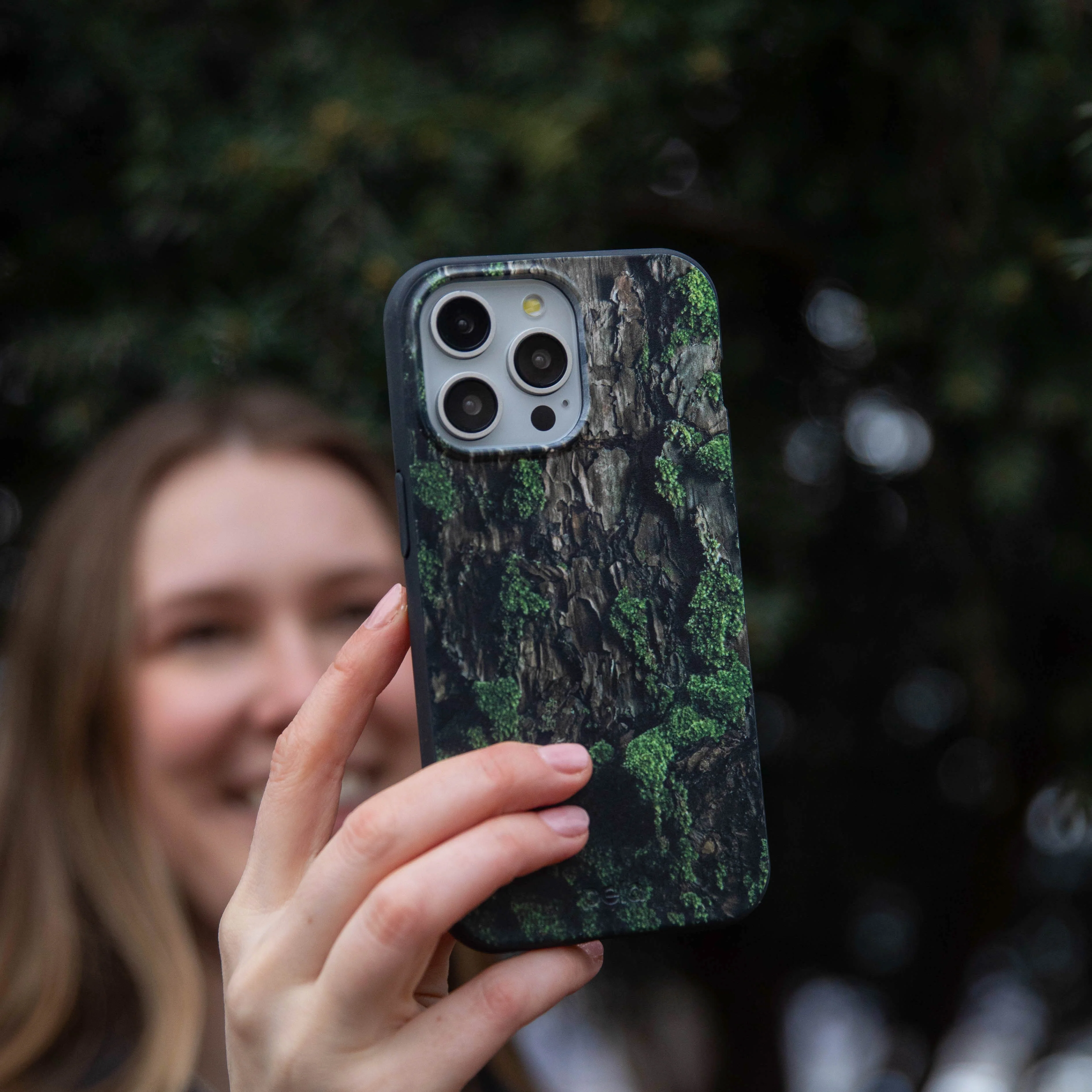 Black Tree Bark Google Pixel 6a Case - Image 5