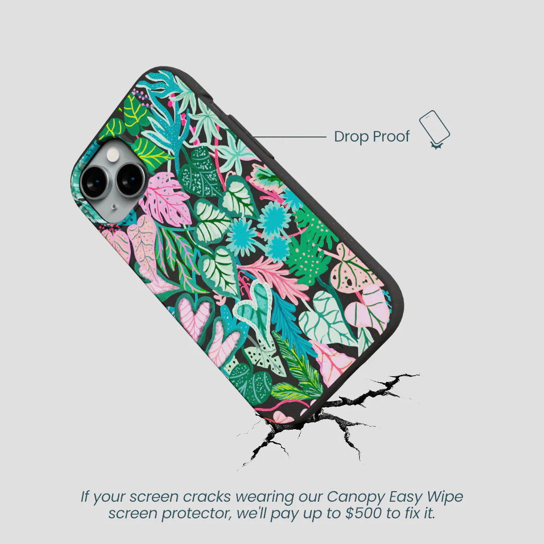 Black Tropic Noir iPhone 15 Case - Image 5