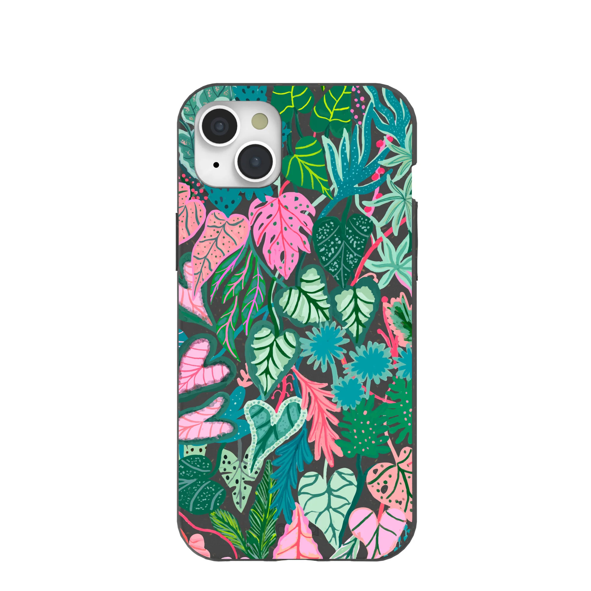 Black Tropic Noir iPhone 15 Plus Case