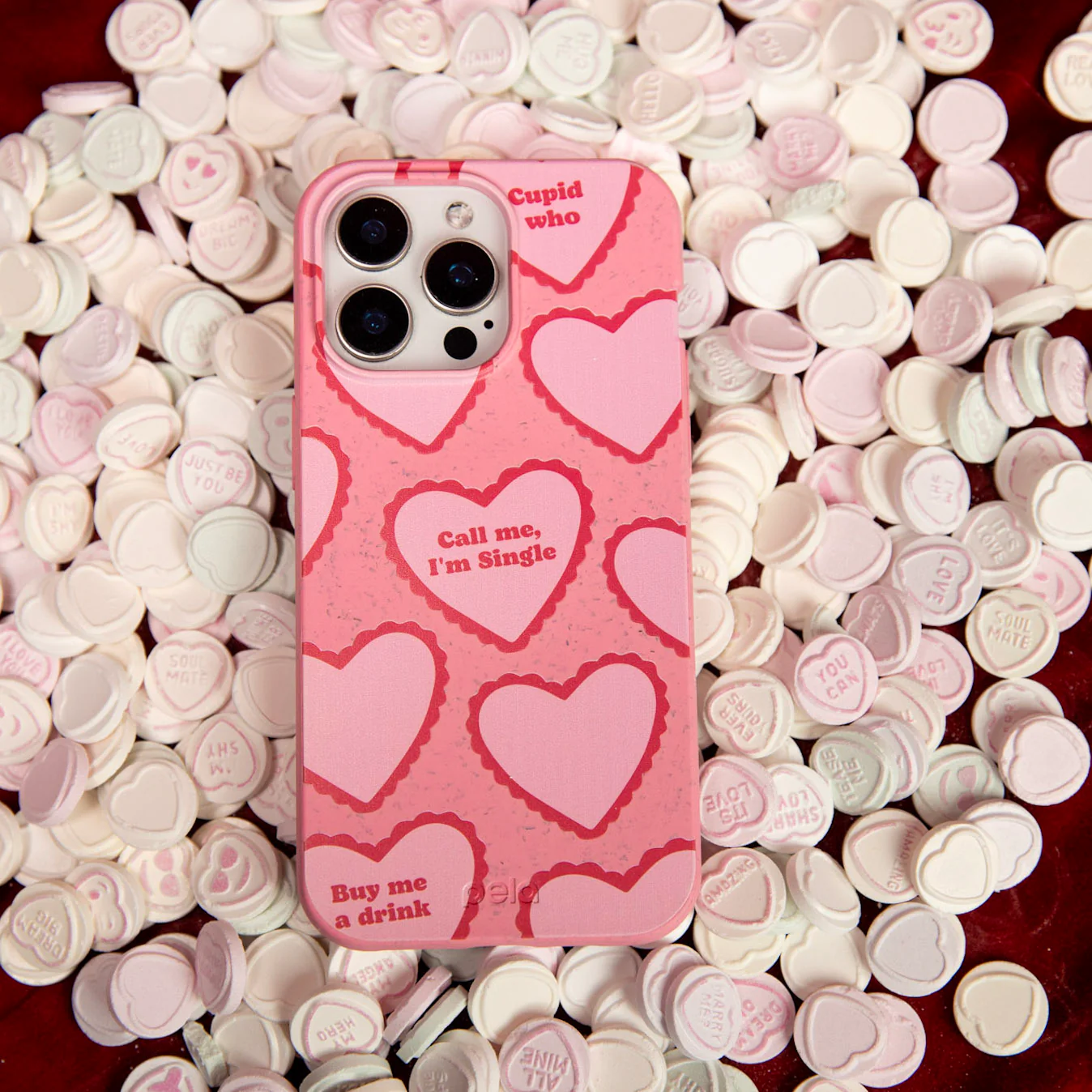 Bubblegum Pink Cupid Who iPhone 11 Pro Case - Image 2