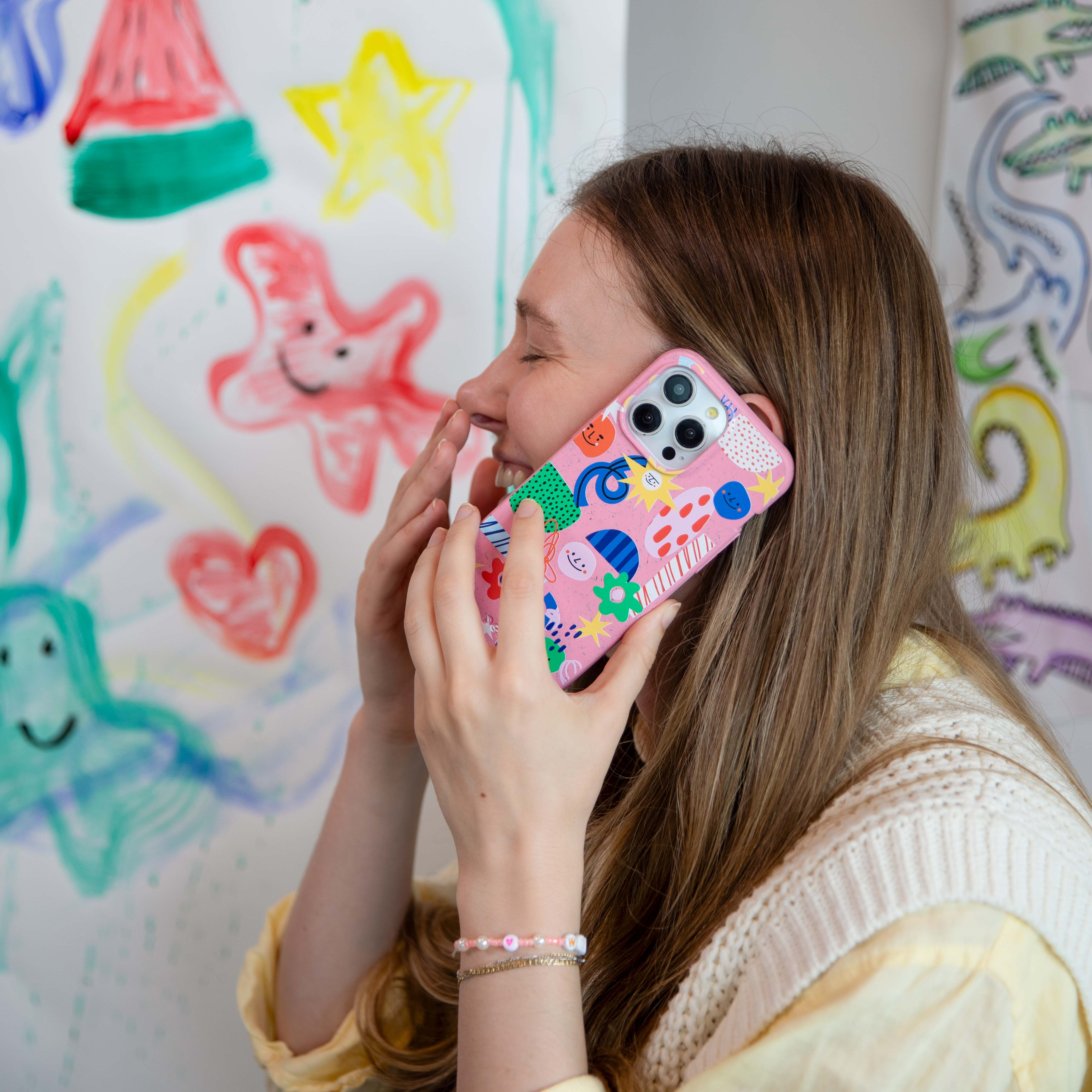 Bubblegum Pink Daydreaming Google Pixel 9/9 Pro Case - Image 6