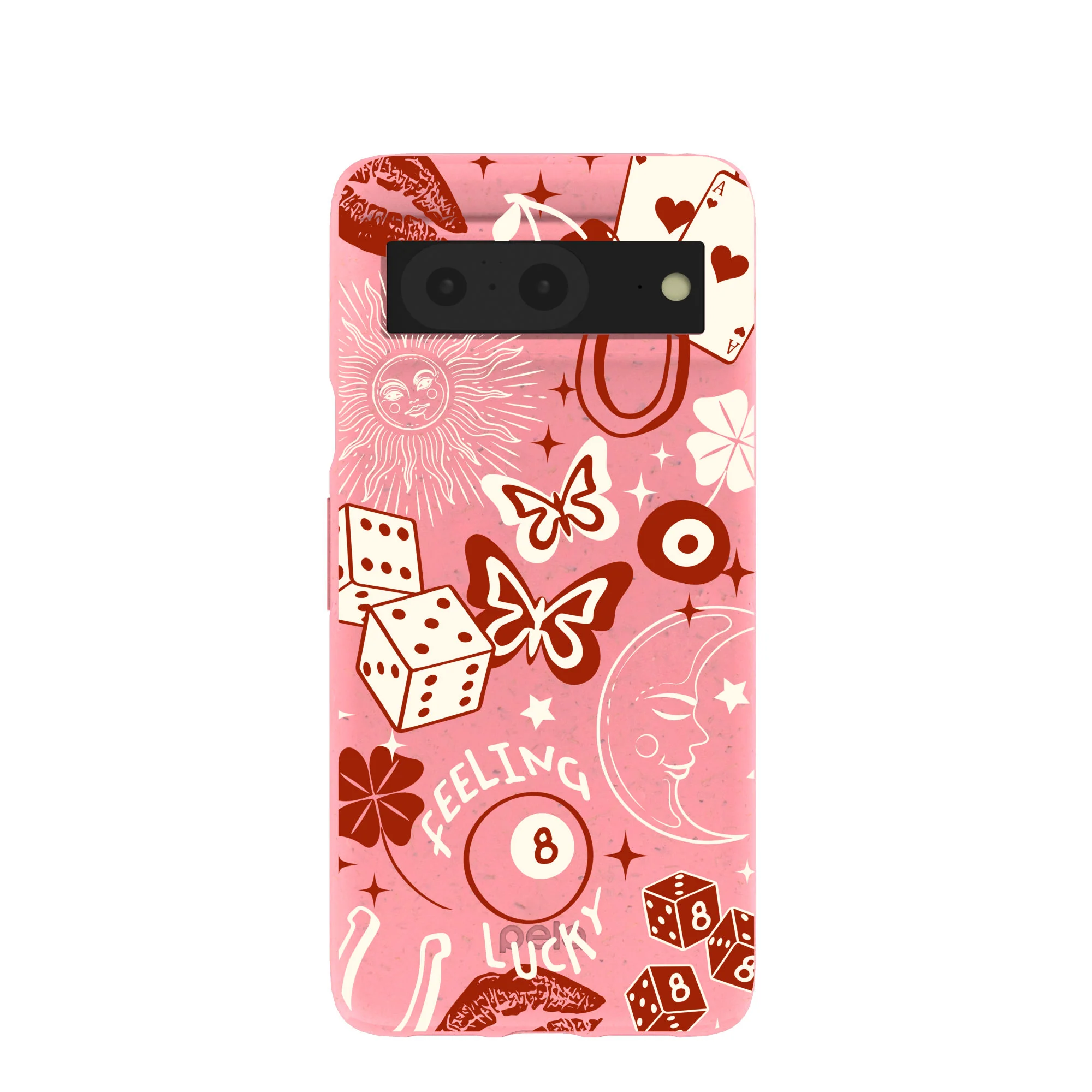 Bubblegum Pink Feeling Lucky Google Pixel 8 Case