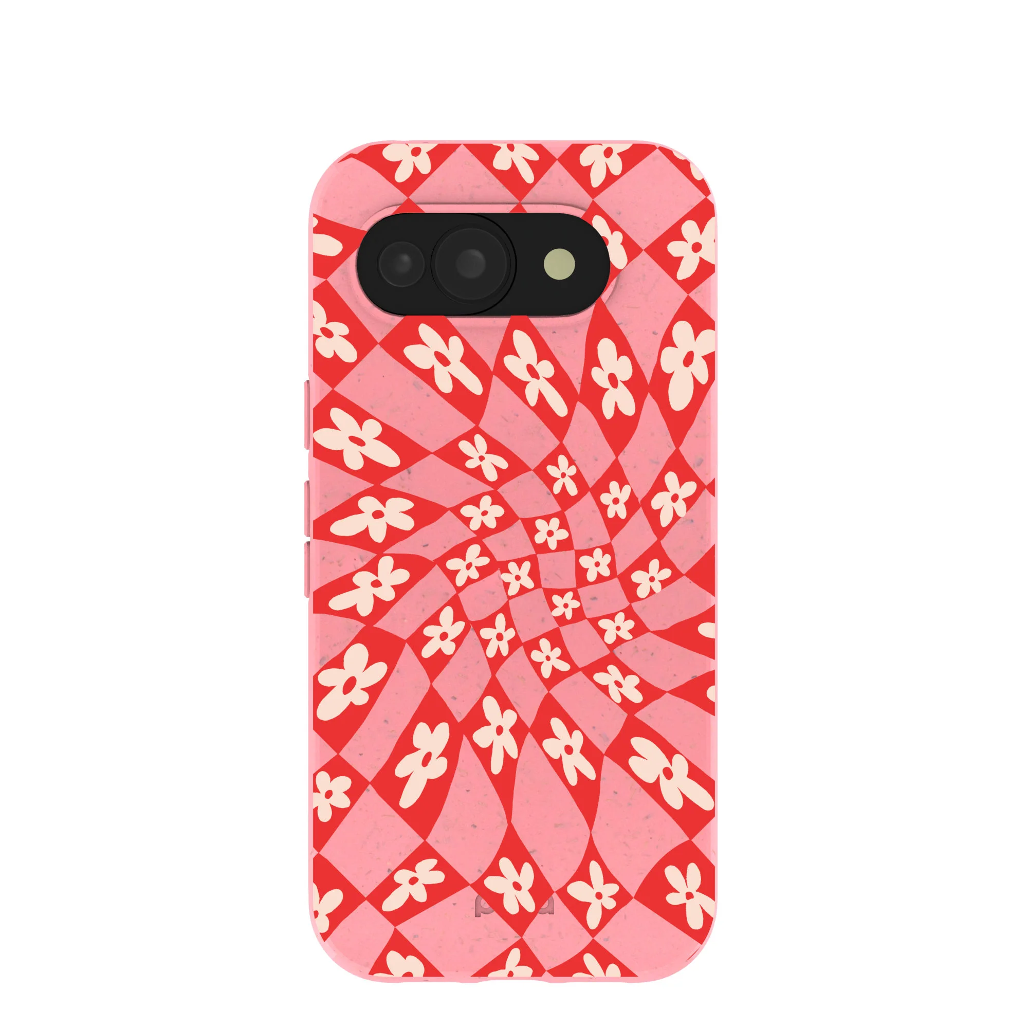 Bubblegum Pink Funky Fleurs Google Pixel 10a Case