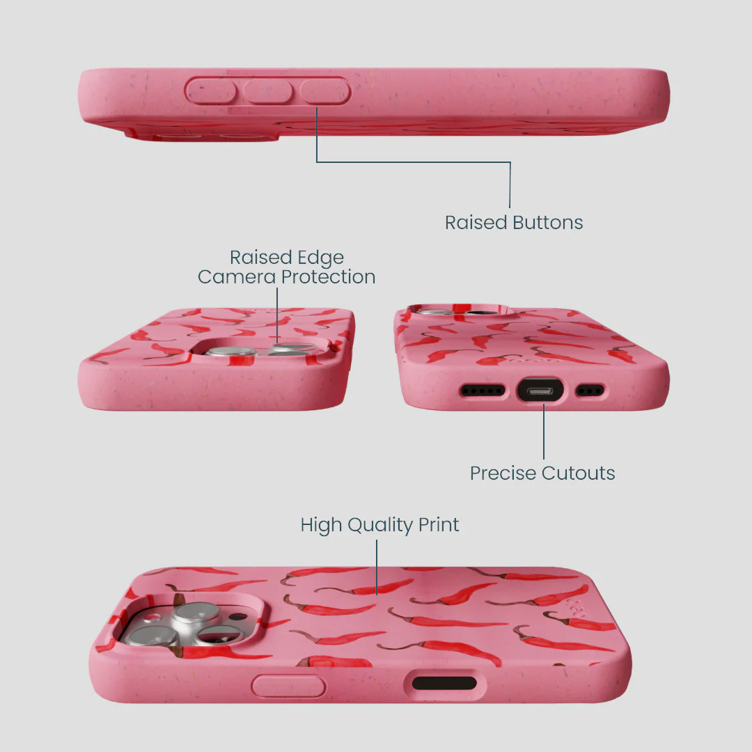 Bubblegum Pink Heatwave iPhone 16 Pro Case - Image 3