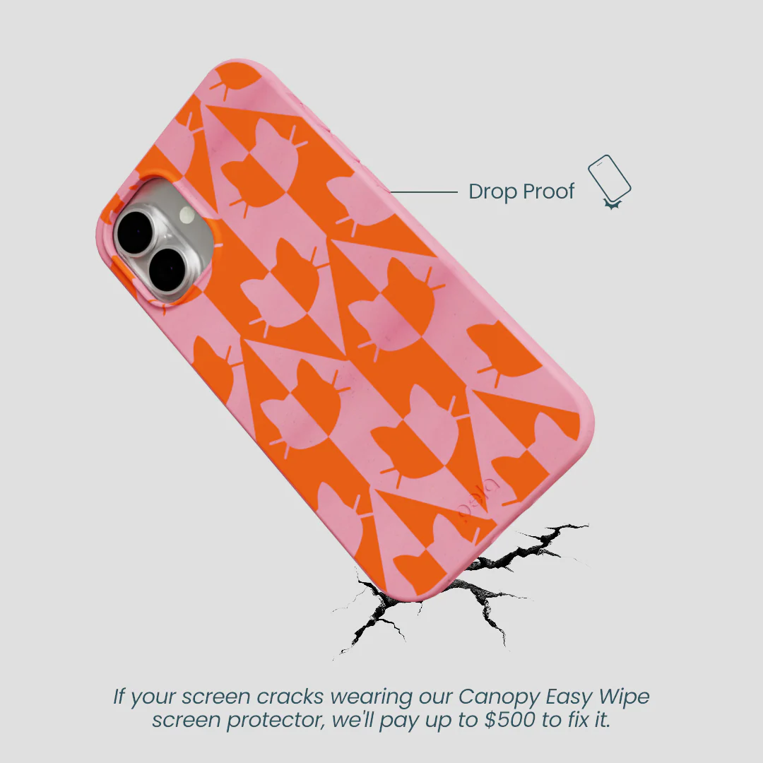 Bubblegum Pink Purr iPhone 16 Plus Case - Image 4