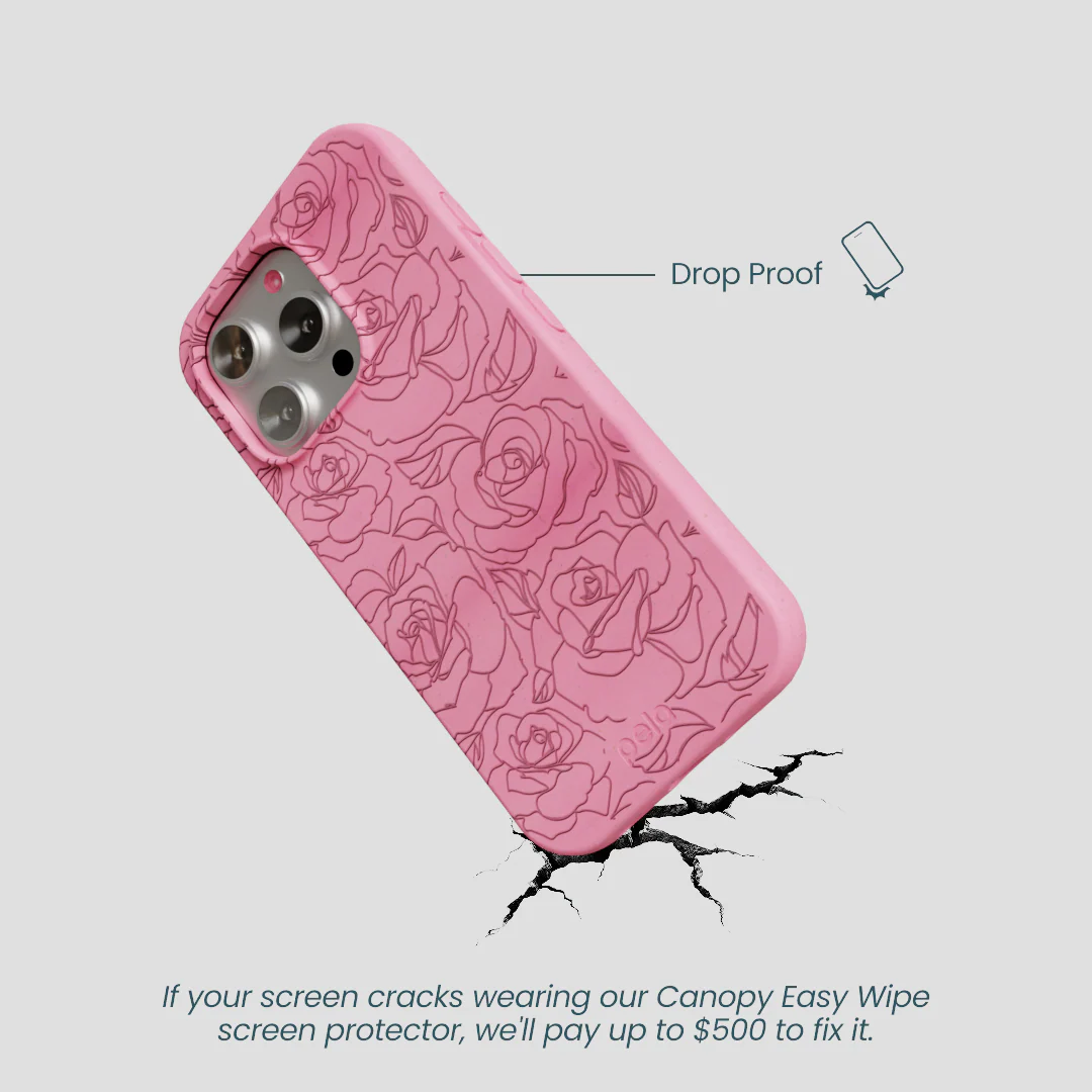 Bubblegum Pink Rosettes iPhone 16 Pro Case - Image 5