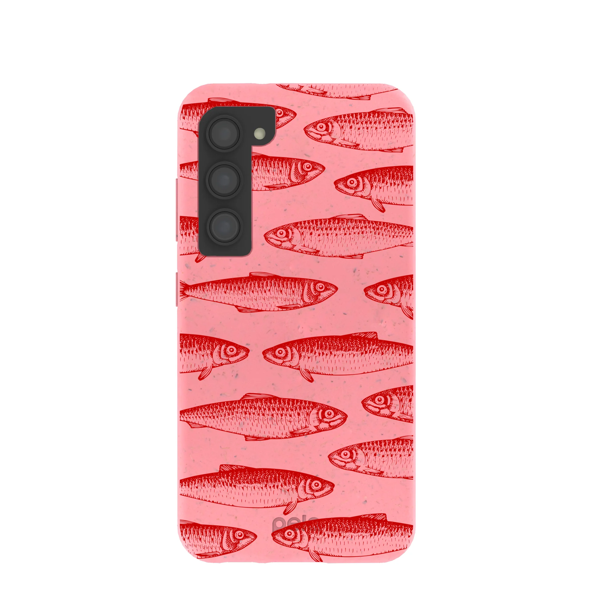 Bubblegum Pink Sardine Stream Samsung Galaxy S23 Case