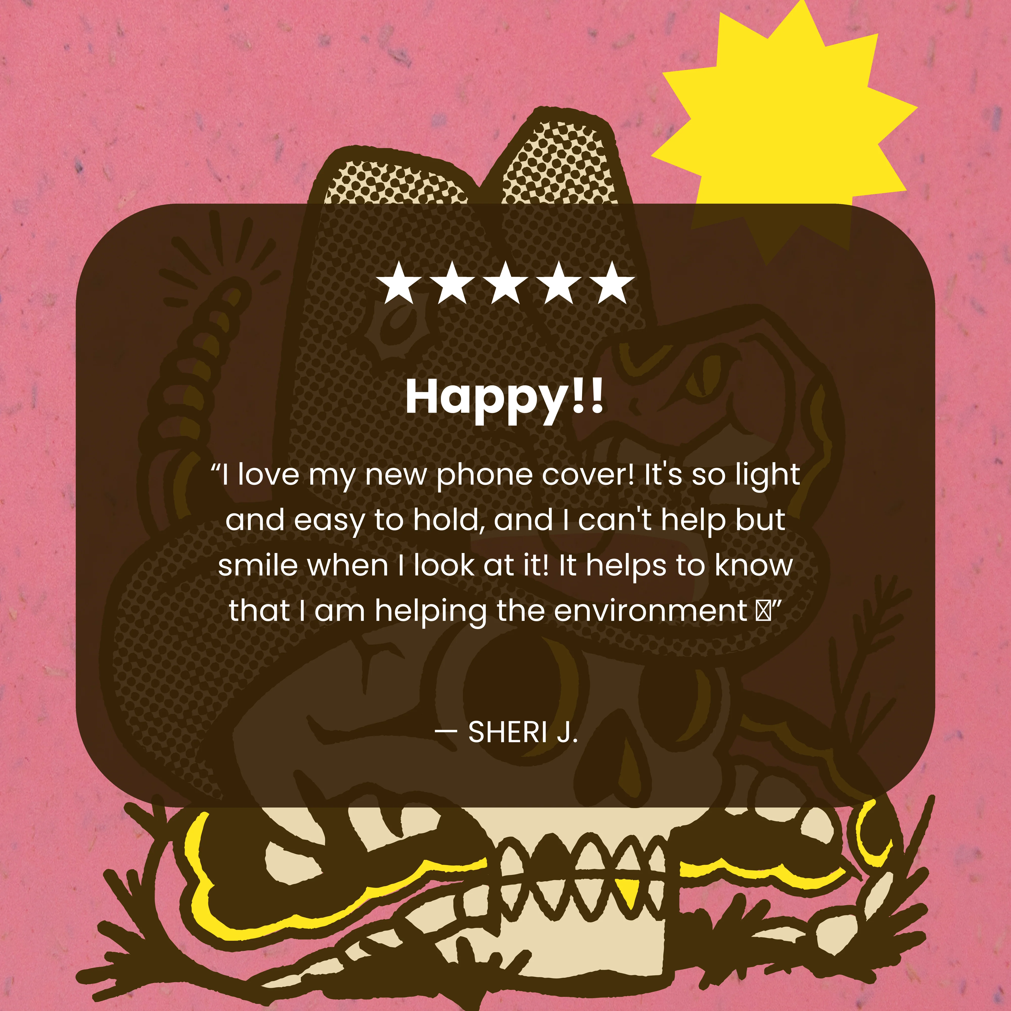 Bubblegum Pink Snakebite iPhone 16 Pro Case - Image 7
