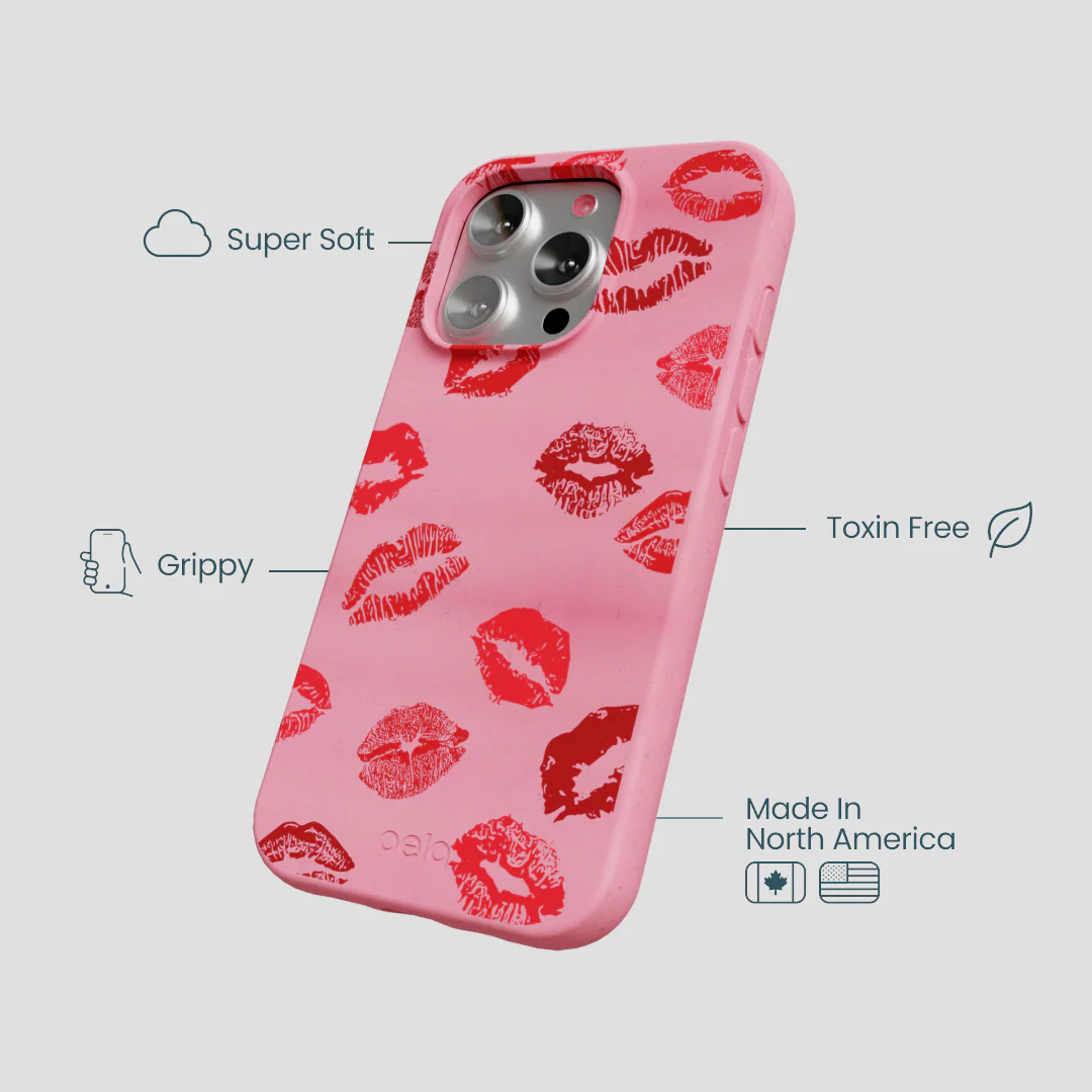 Bubblegum Pink XOXO iPhone 16 Pro Case - Image 4