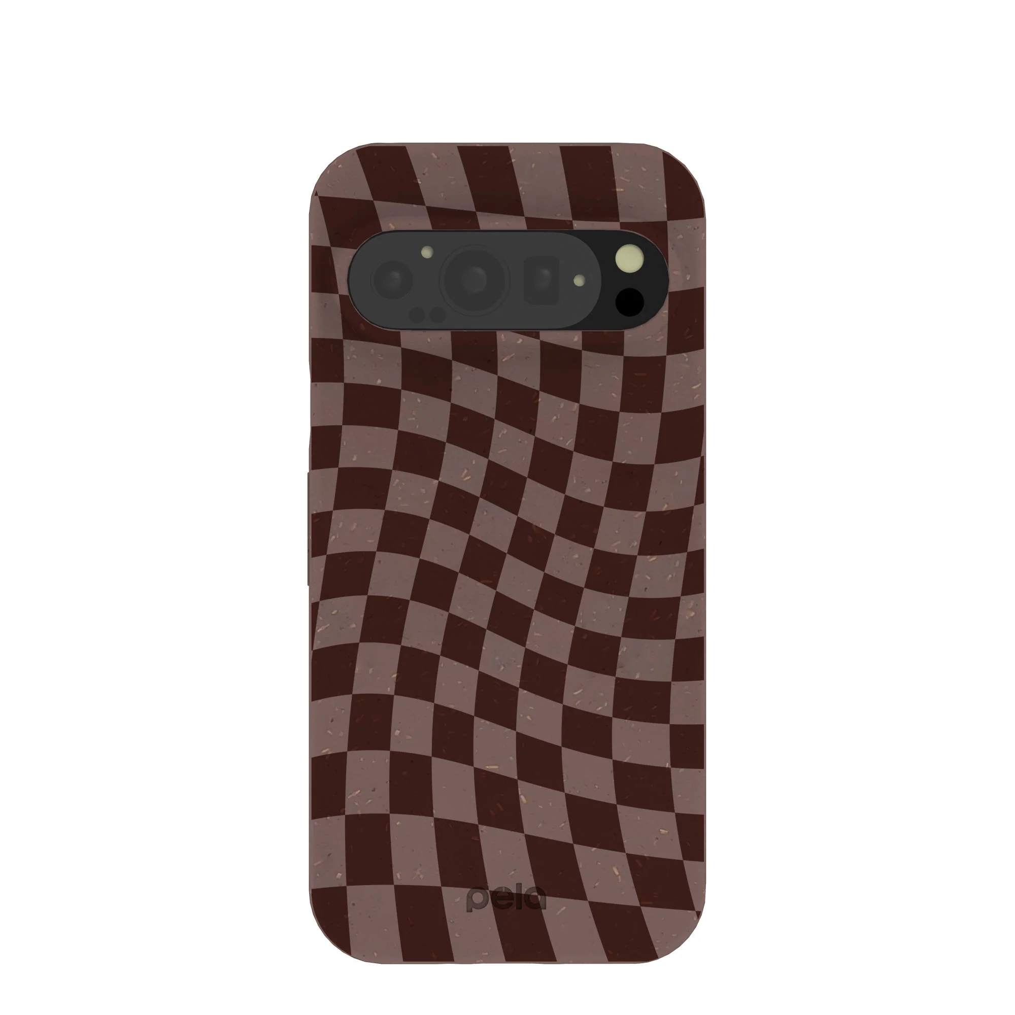 Chocolate Brown Cafe Check Google Pixel 9/9 Pro Case