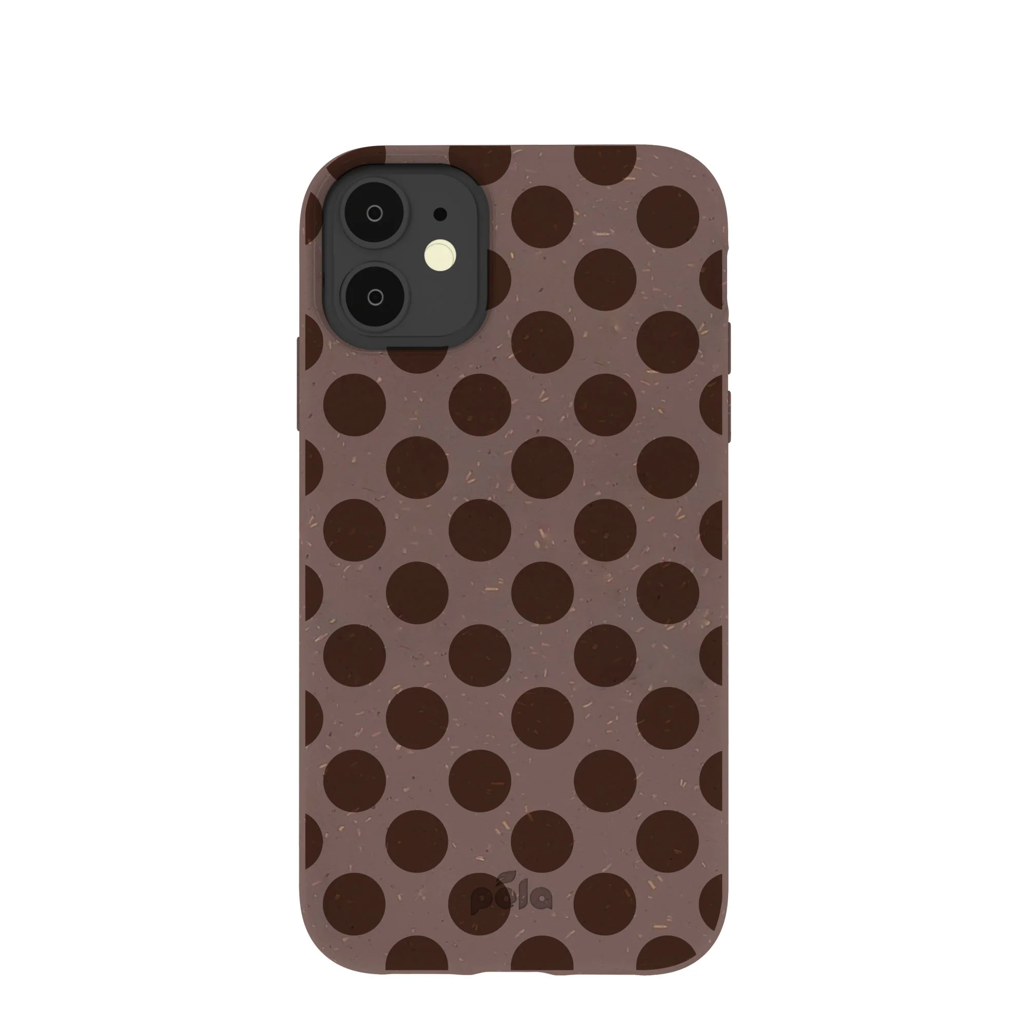 Chocolate Brown Cocoa Sprinkle iPhone 11 Case