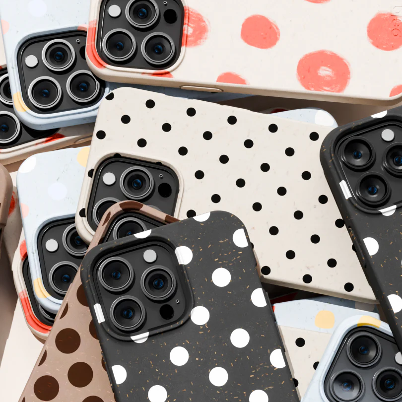 Chocolate Brown Cocoa Sprinkle iPhone 13 Case - Image 5