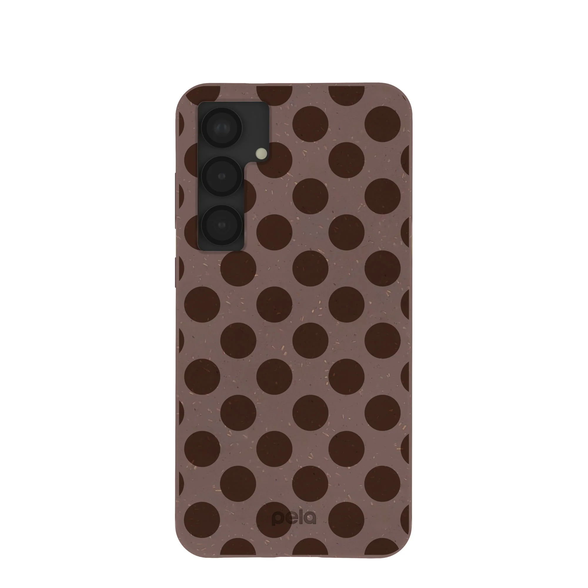 Chocolate Brown Cocoa Sprinkle Samsung Galaxy S25+(Plus) Case