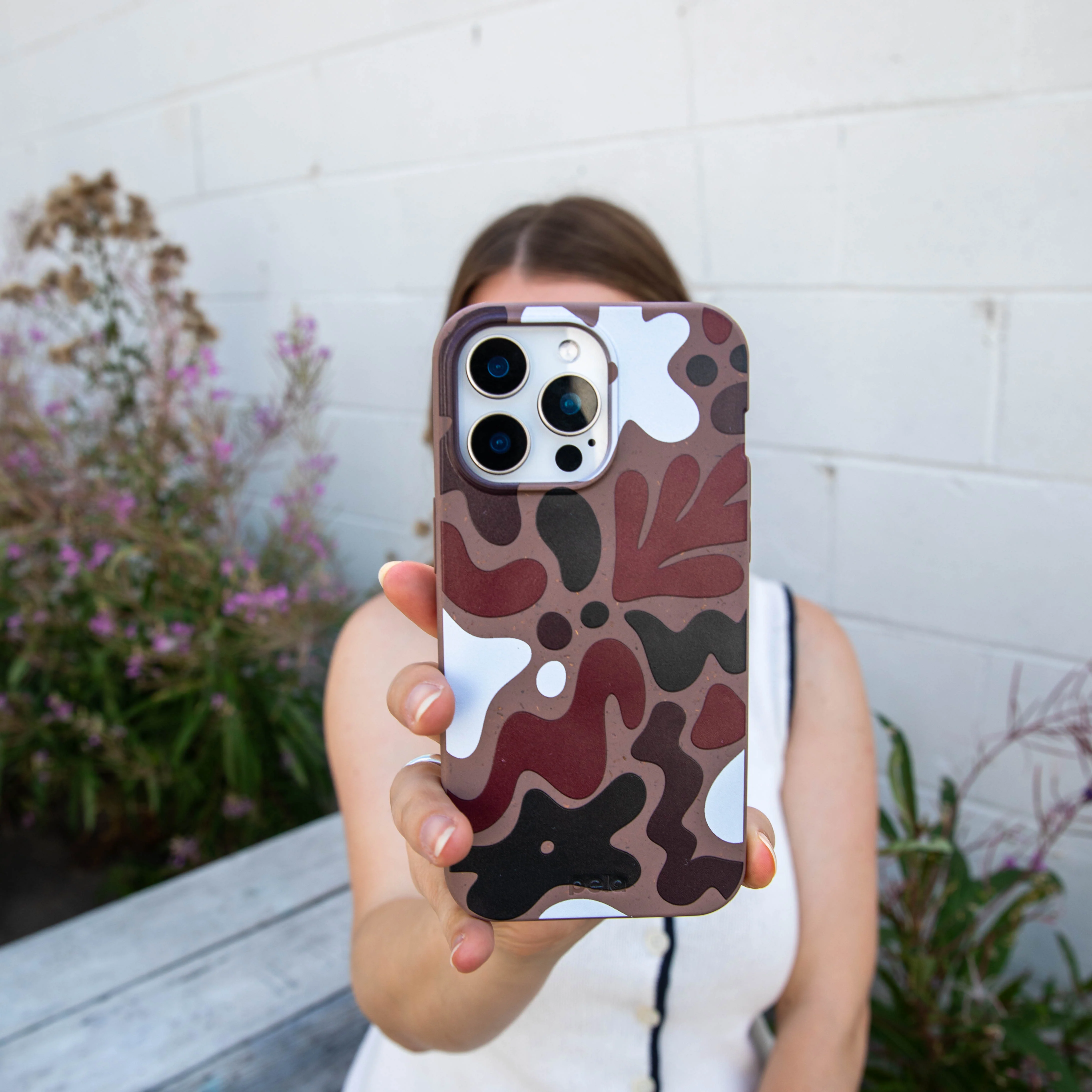 Chocolate Brown Earthy Curves Google Pixel 9/9 Pro Case - Image 5
