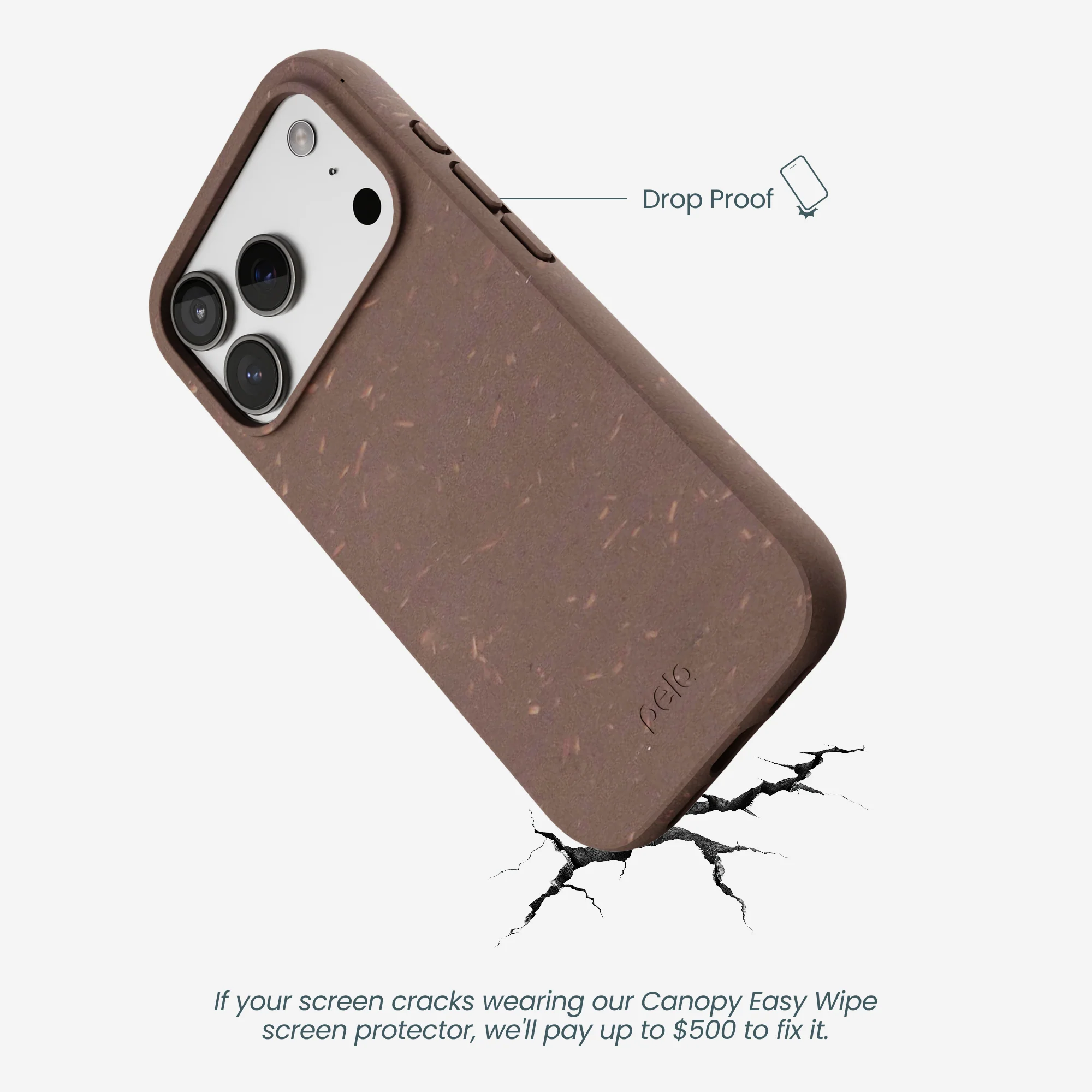 Chocolate Brown iPhone 17 Pro Case - Image 5