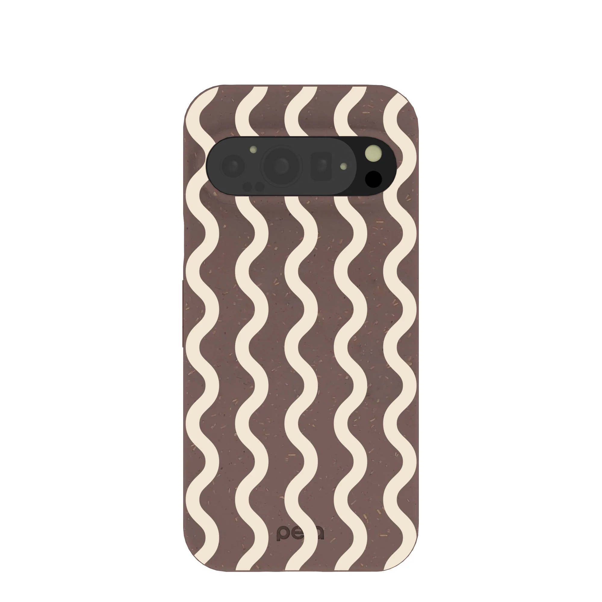 Chocolate Brown Latte Waves Google Pixel 9/9 Pro Case