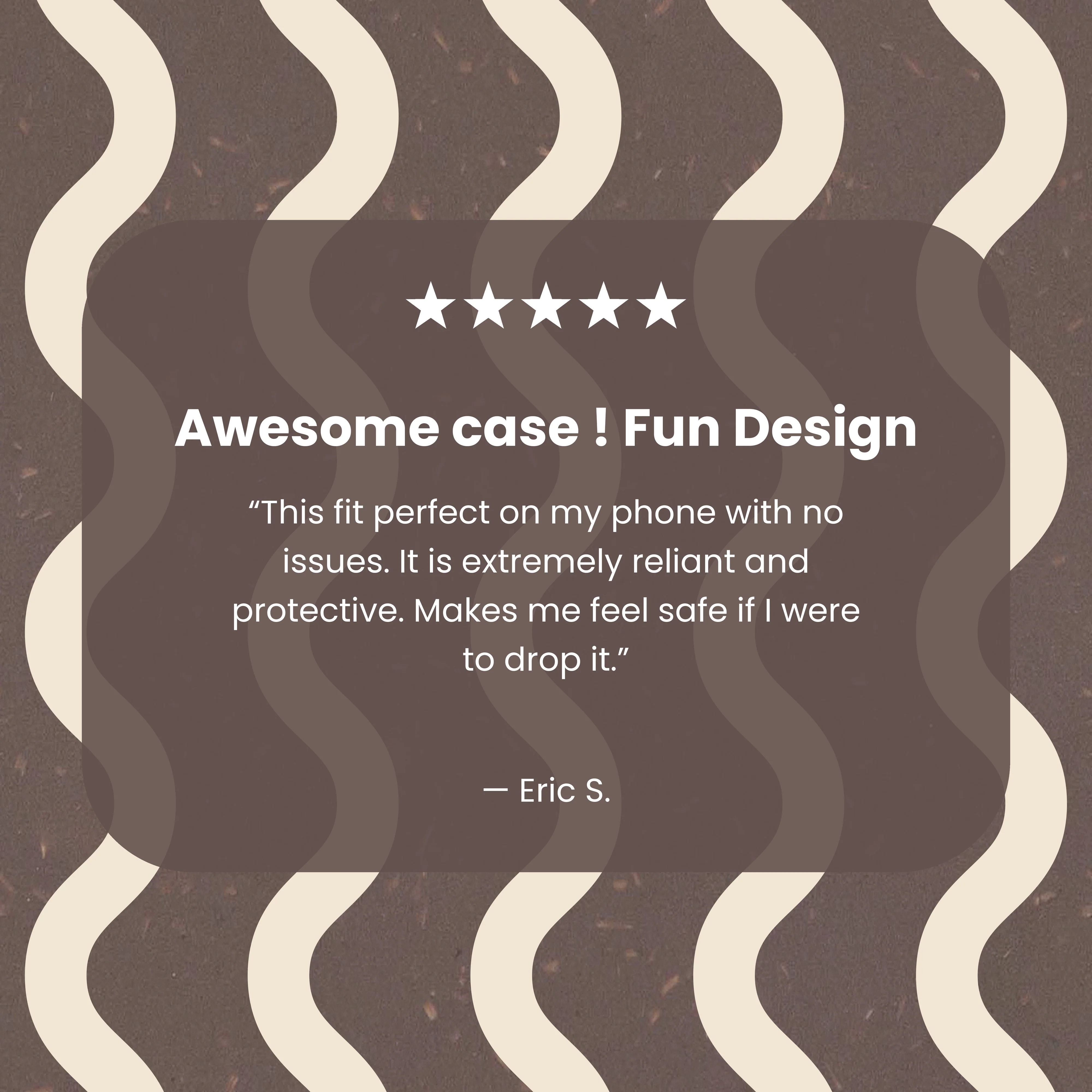 Chocolate Brown Latte Waves Google Pixel 8 Case - Image 4