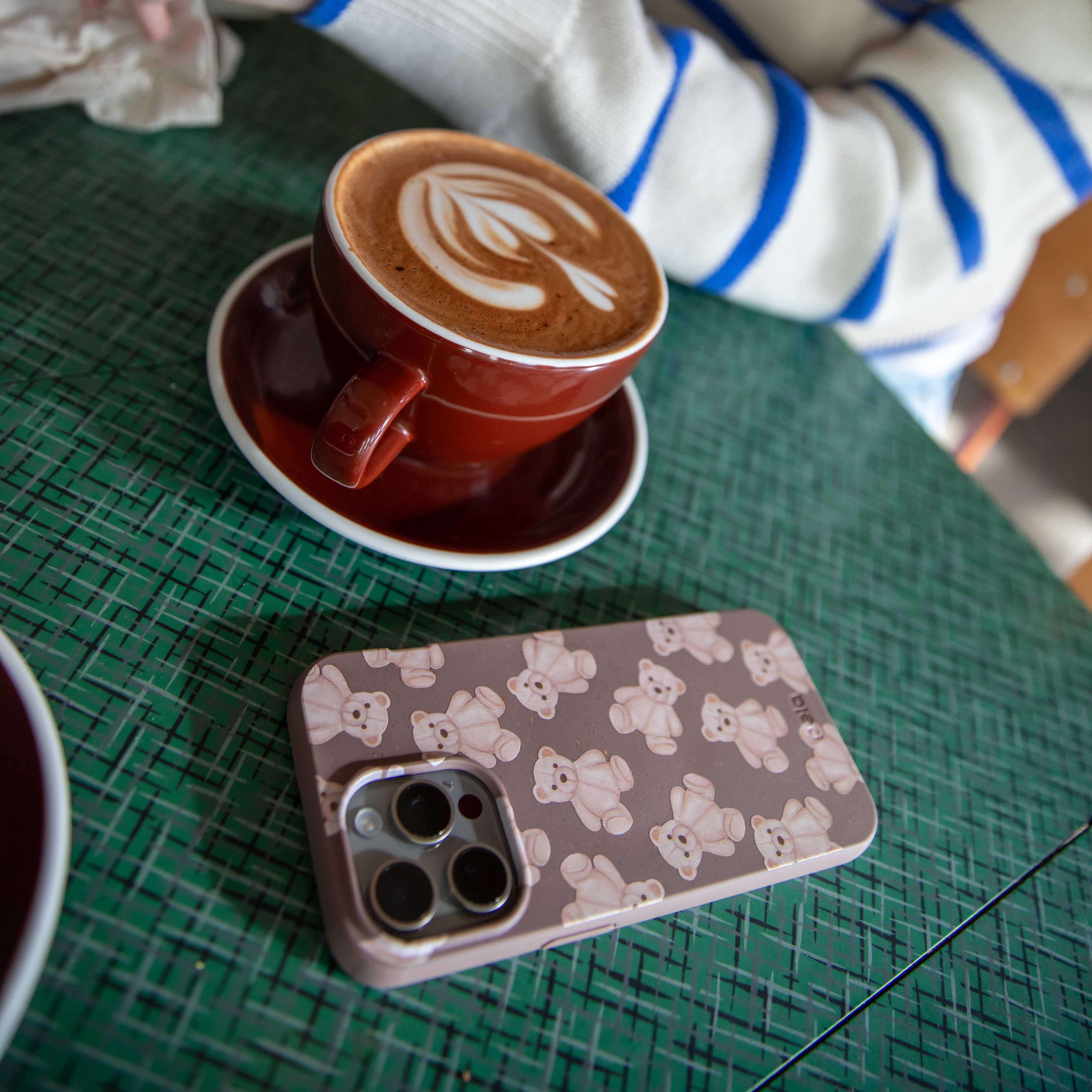 Chocolate Brown Teddy Love Google Pixel 7 Pro Case - Image 2