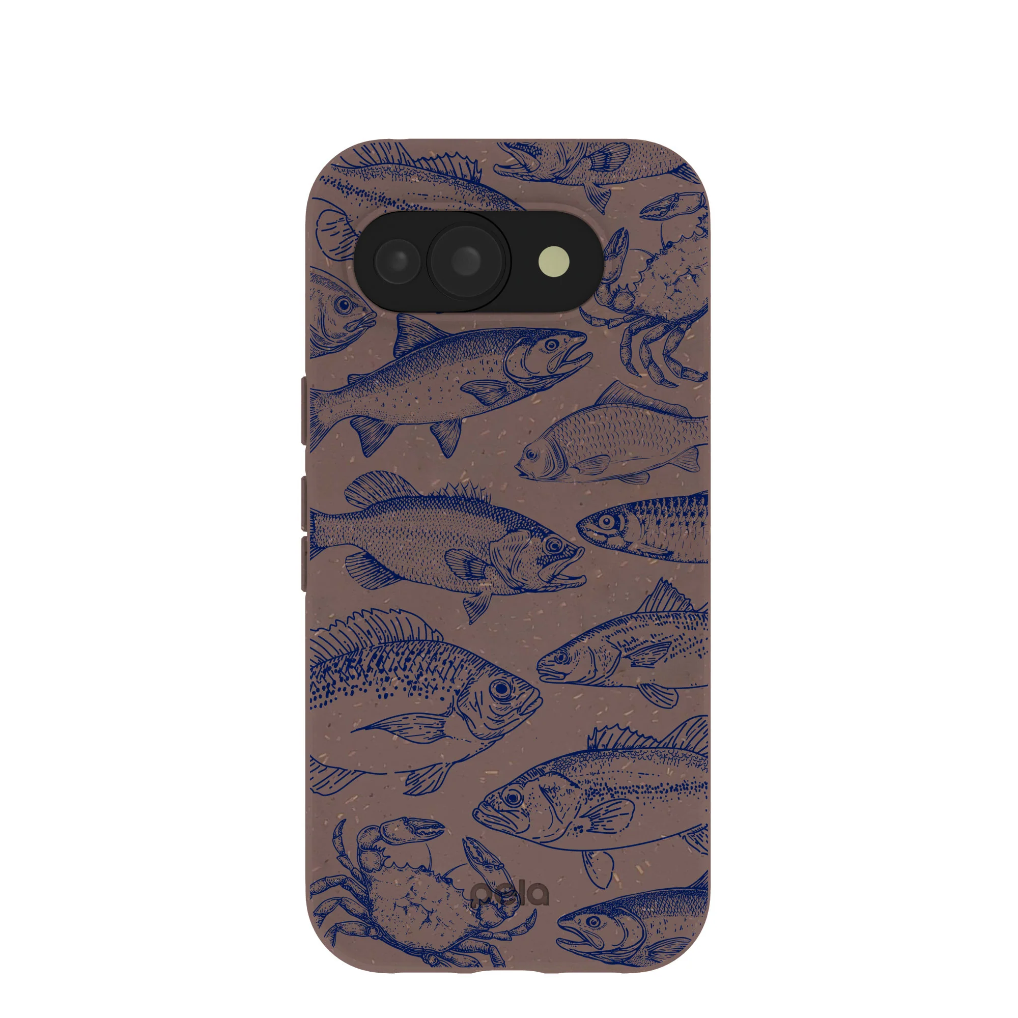 Chocolate Brown Vintage Catch Google Pixel 10a Case