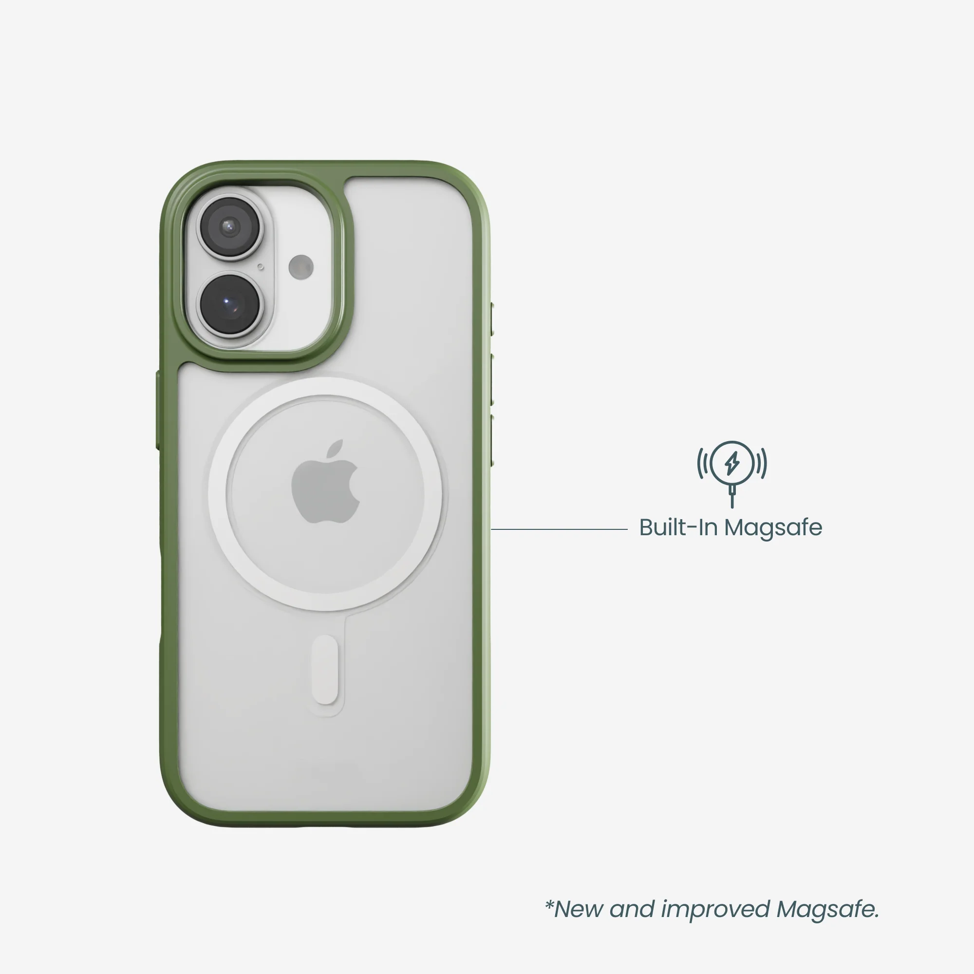 Clear Funky Flora iPhone 17 Case With Forest Floor Ridge (MagSafe included) - Image 8