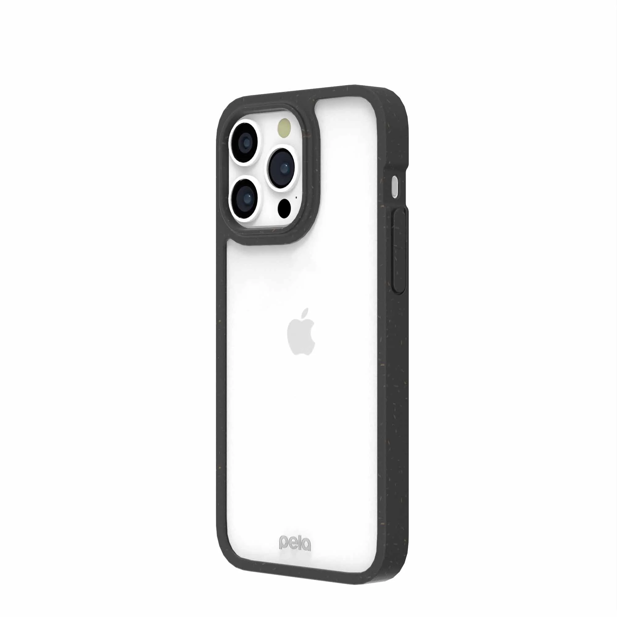 Clear iPhone 15 Pro Max Case with Black Ridge - Image 2