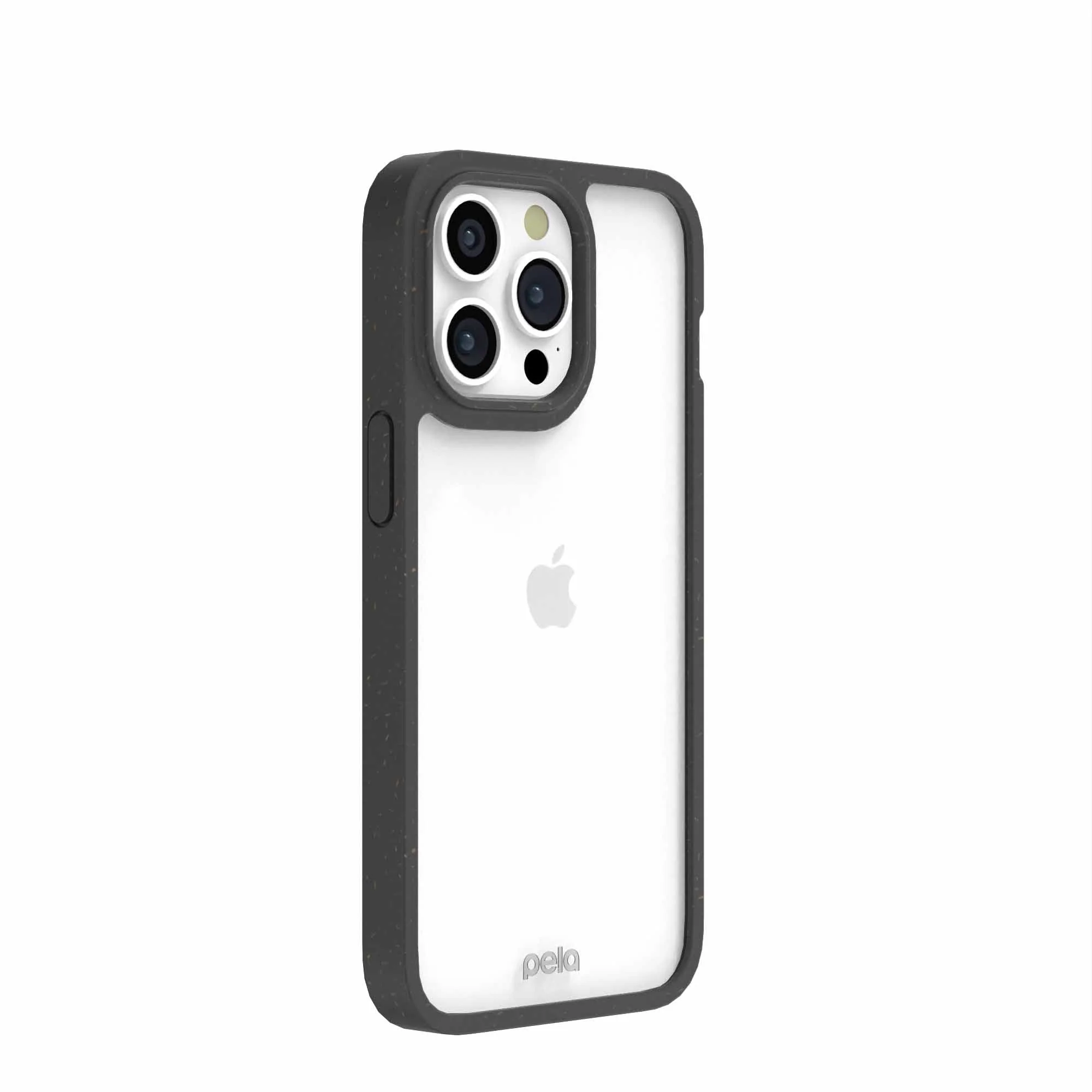 Clear iPhone 15 Pro Max Case with Black Ridge - Image 4
