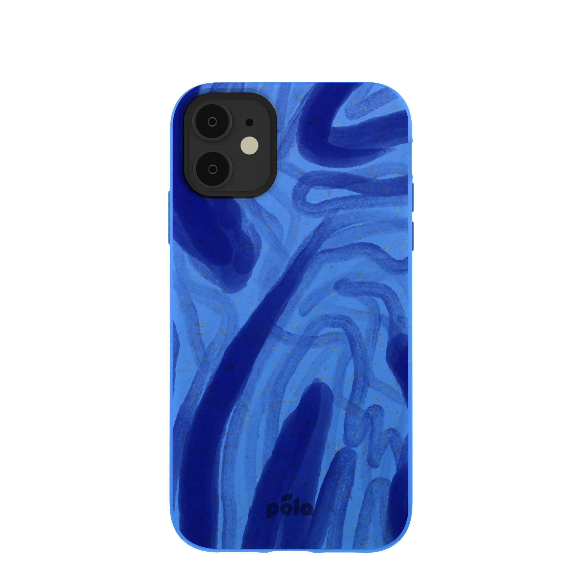 Electric Blue Blue Study iPhone 11 Case