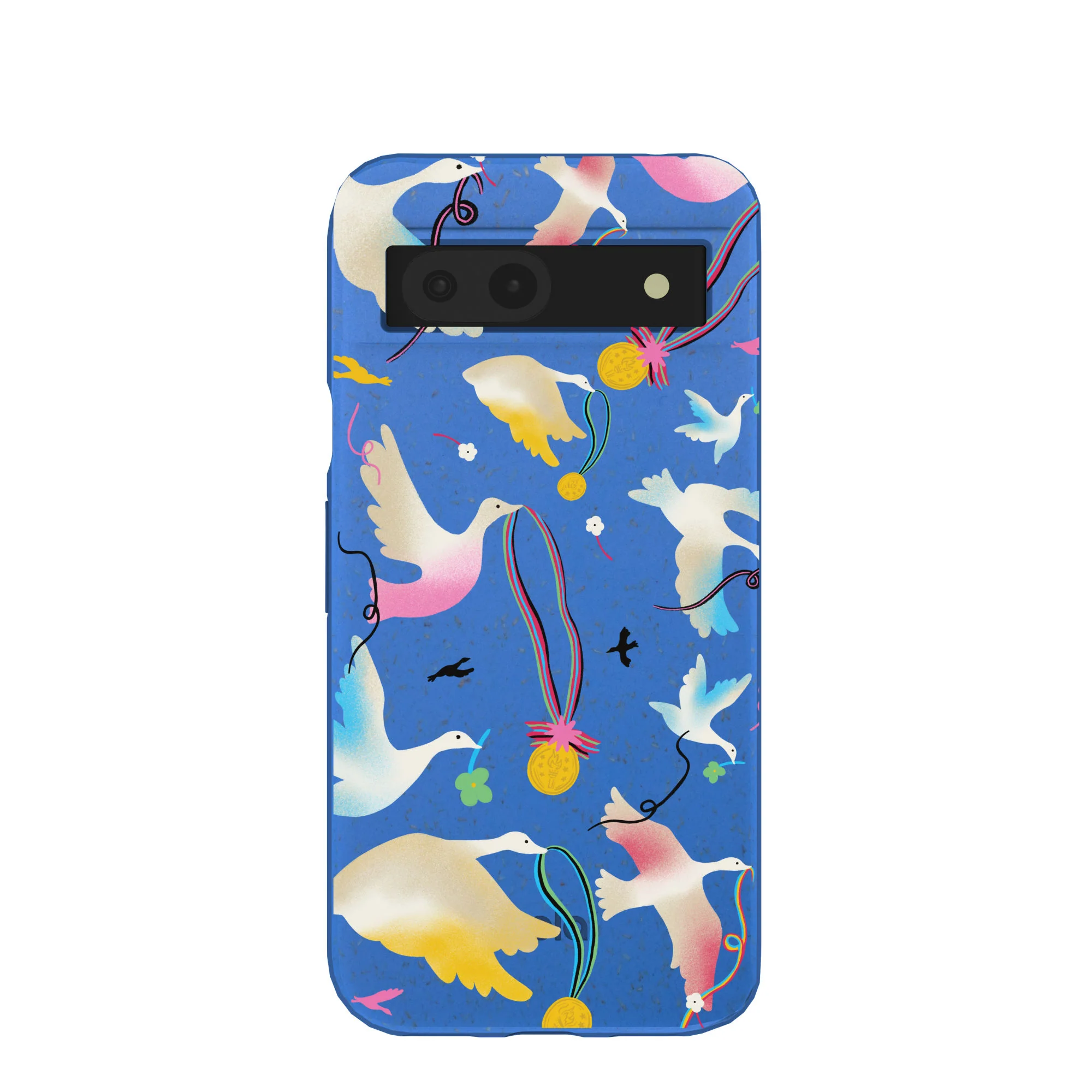 Electric Blue Calm Ascent Google Pixel 8a Case