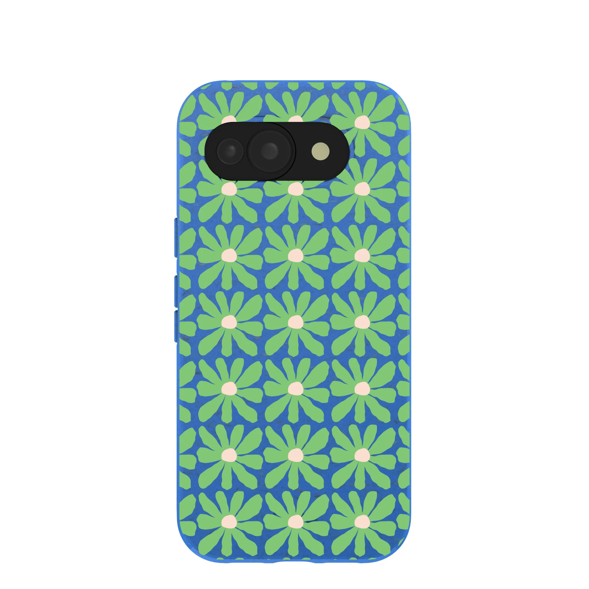 Electric Blue Flower Child Google Pixel 10a Case